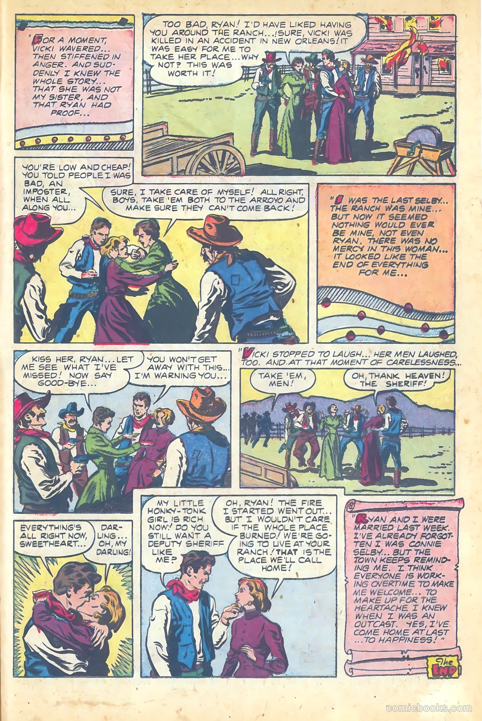 Western Hearts #6 (1951) — page 23 of 36