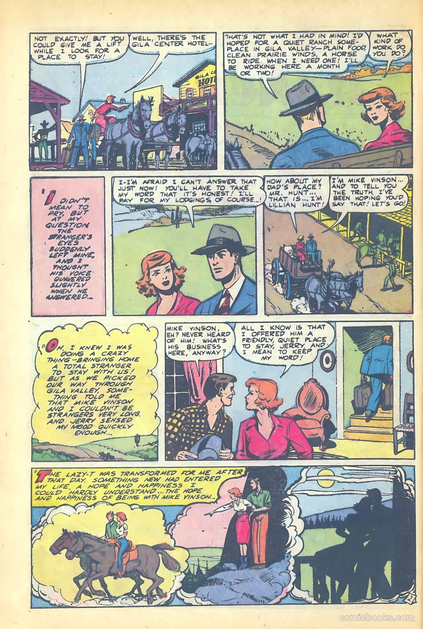 Western Hearts #6 (1951) — page 28 of 36