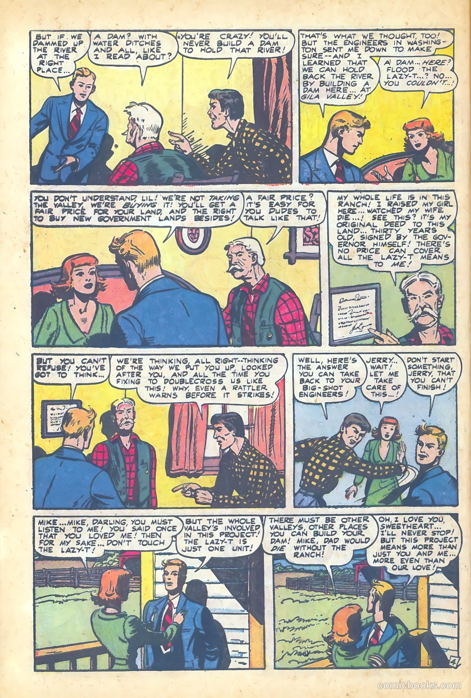 Western Hearts #6 (1951) — page 30 of 36