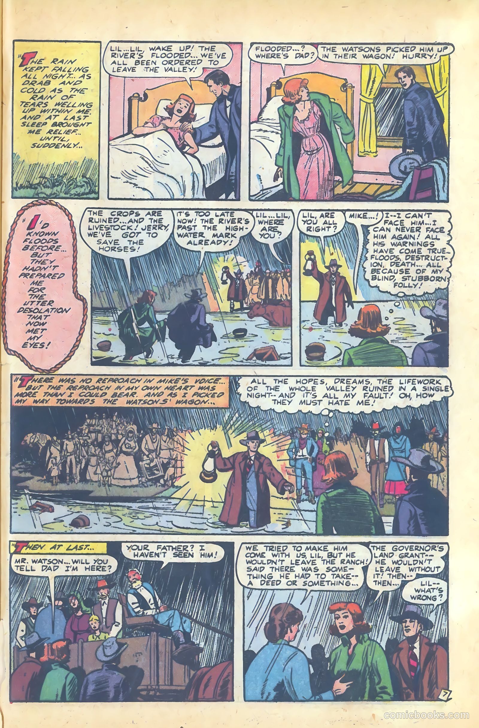 Western Hearts #6 (1951) — page 33 of 36