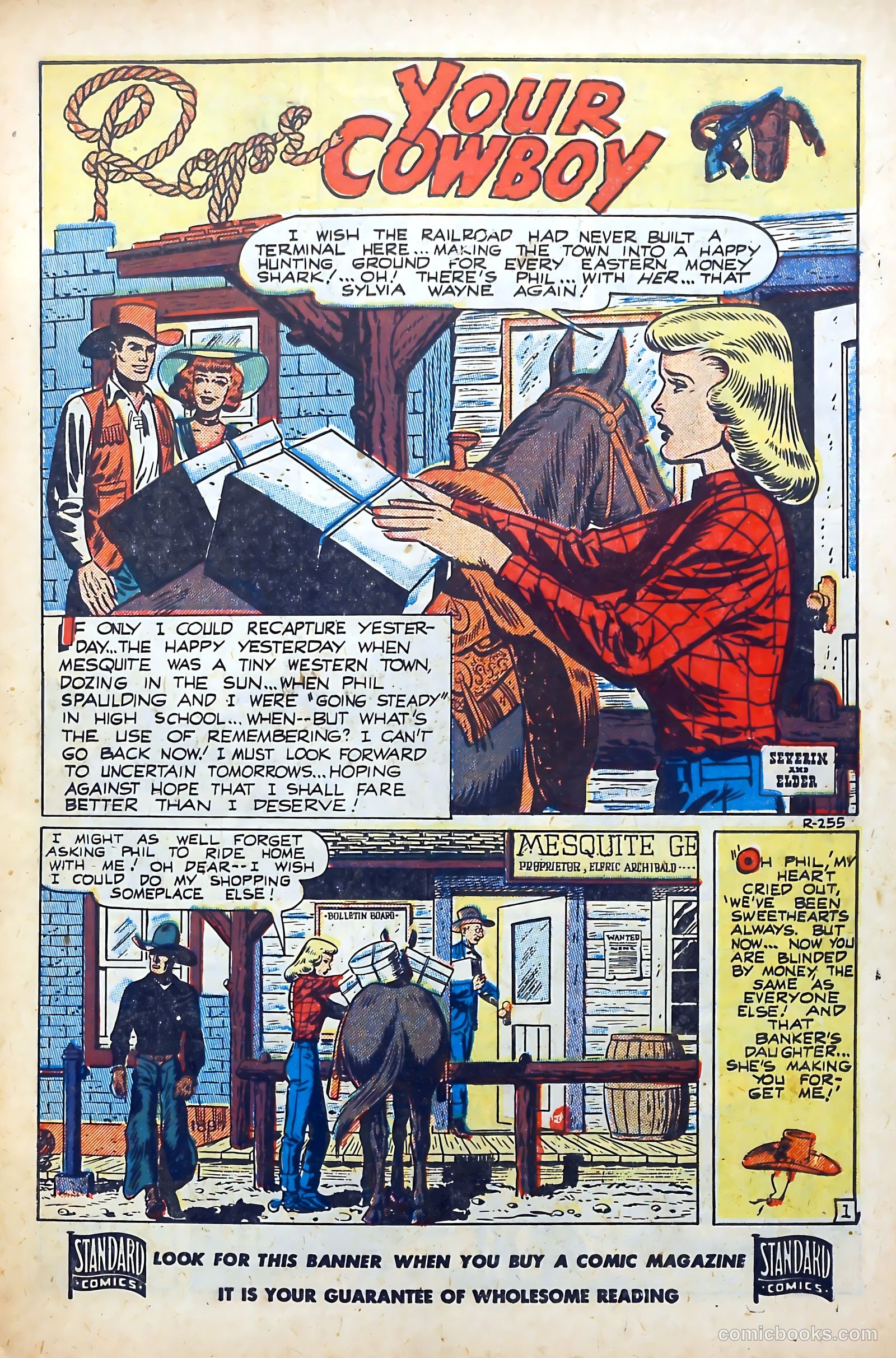 Western Hearts #7 (1951) — page 3 of 36