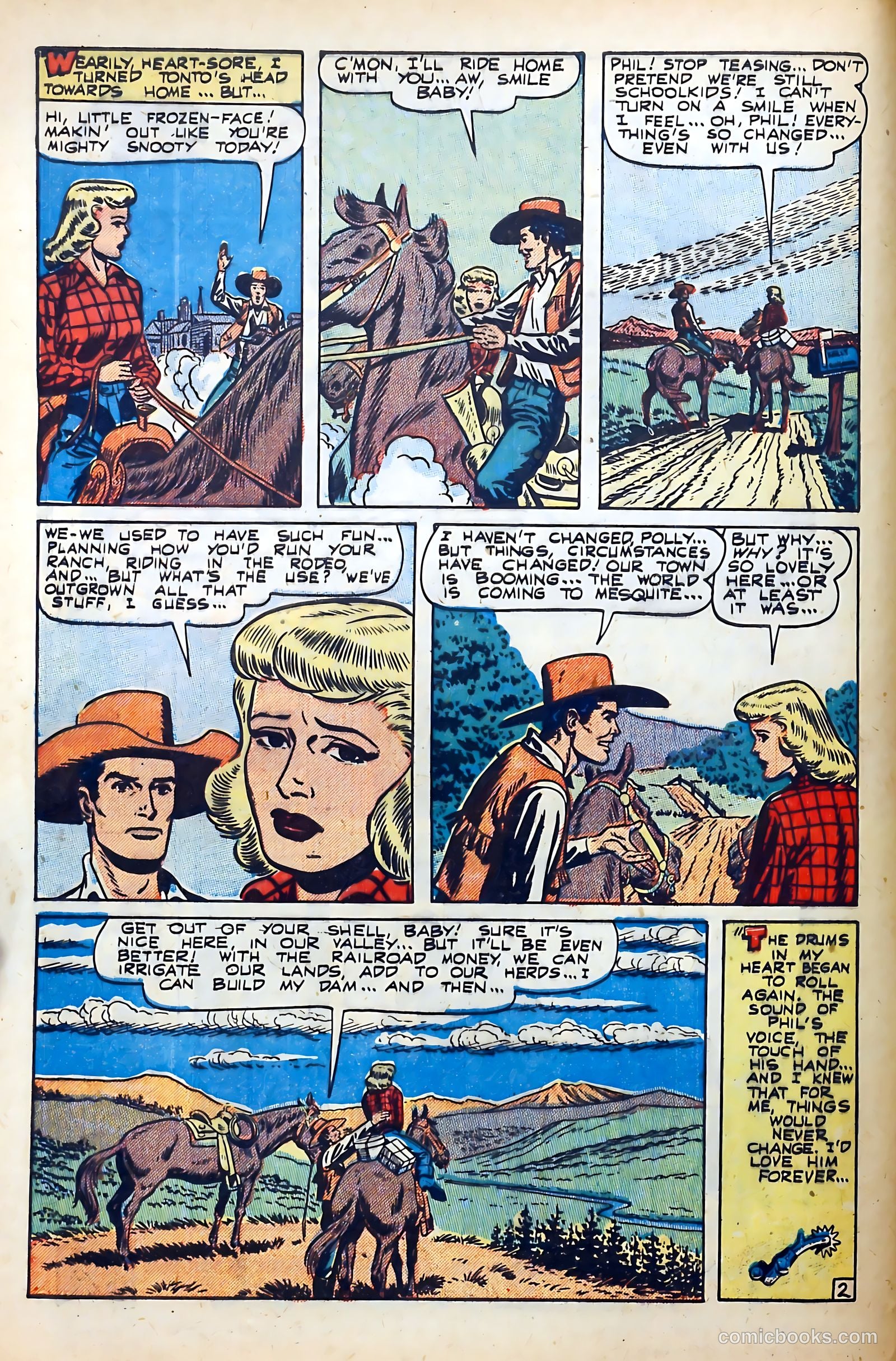 Western Hearts #7 (1951) — page 4 of 36
