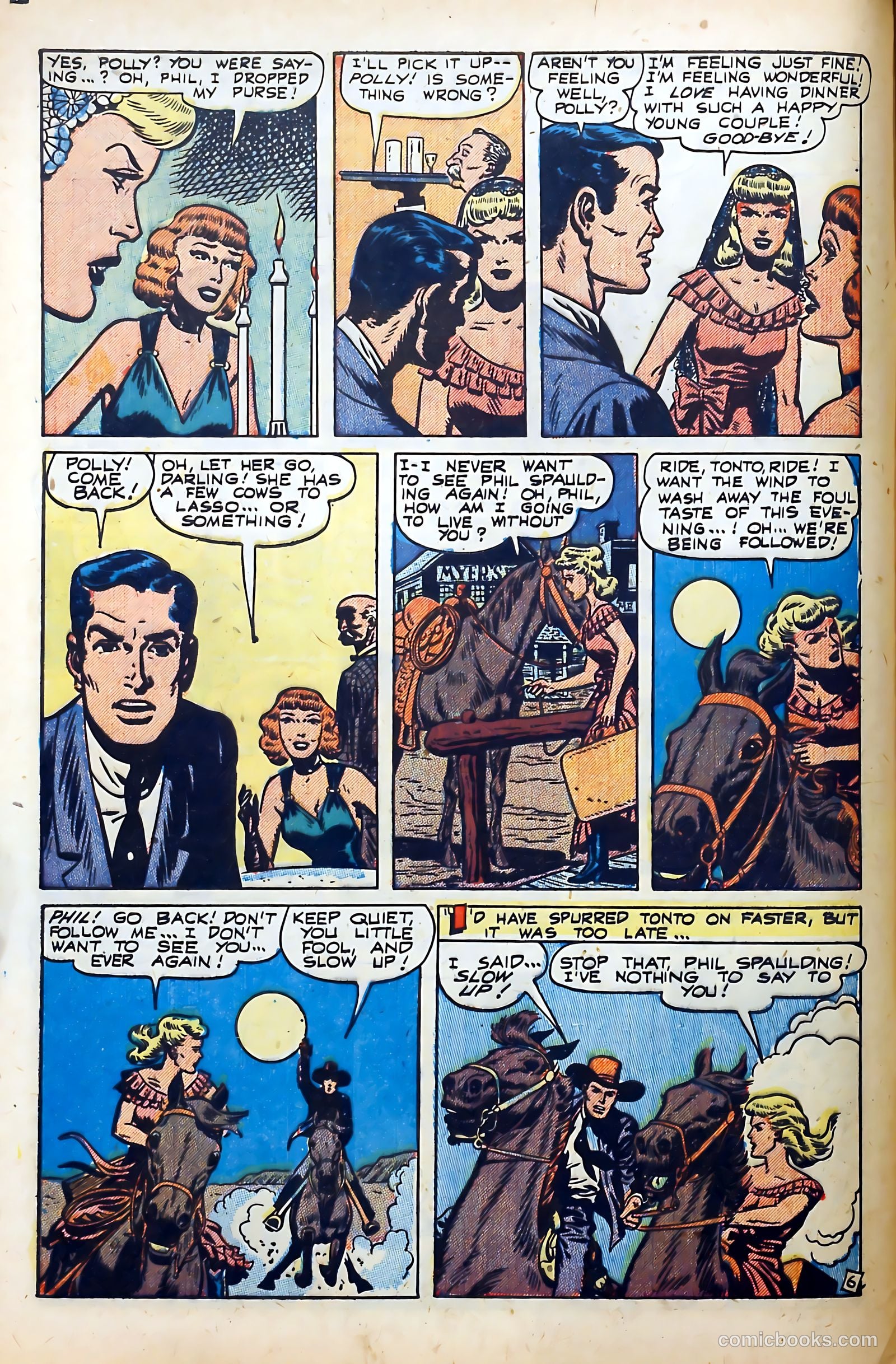 Western Hearts #7 (1951) — page 8 of 36