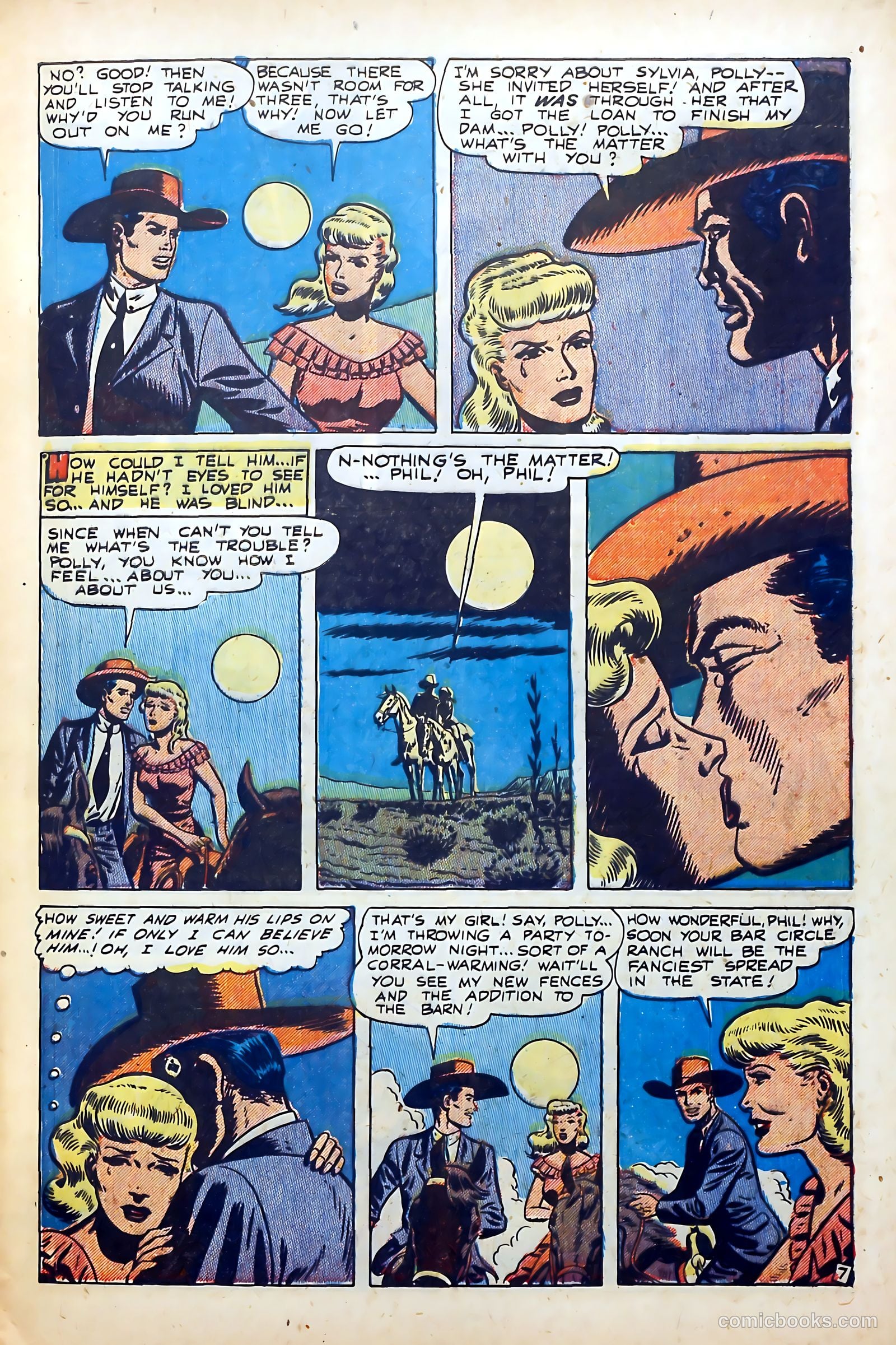 Western Hearts #7 (1951) — page 9 of 36