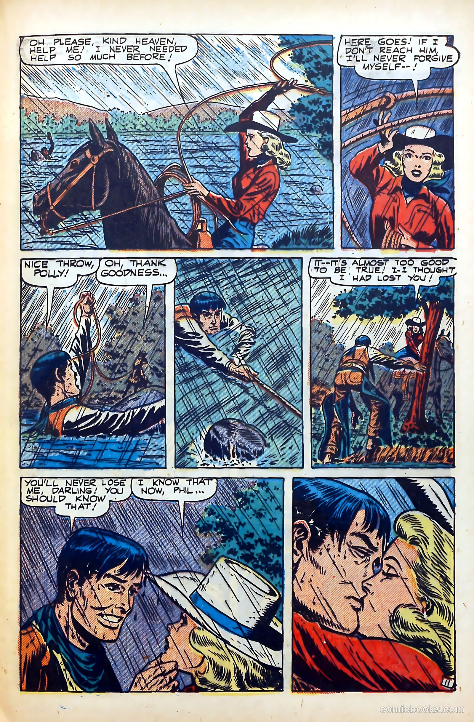 Western Hearts #7 (1951) — page 13 of 36