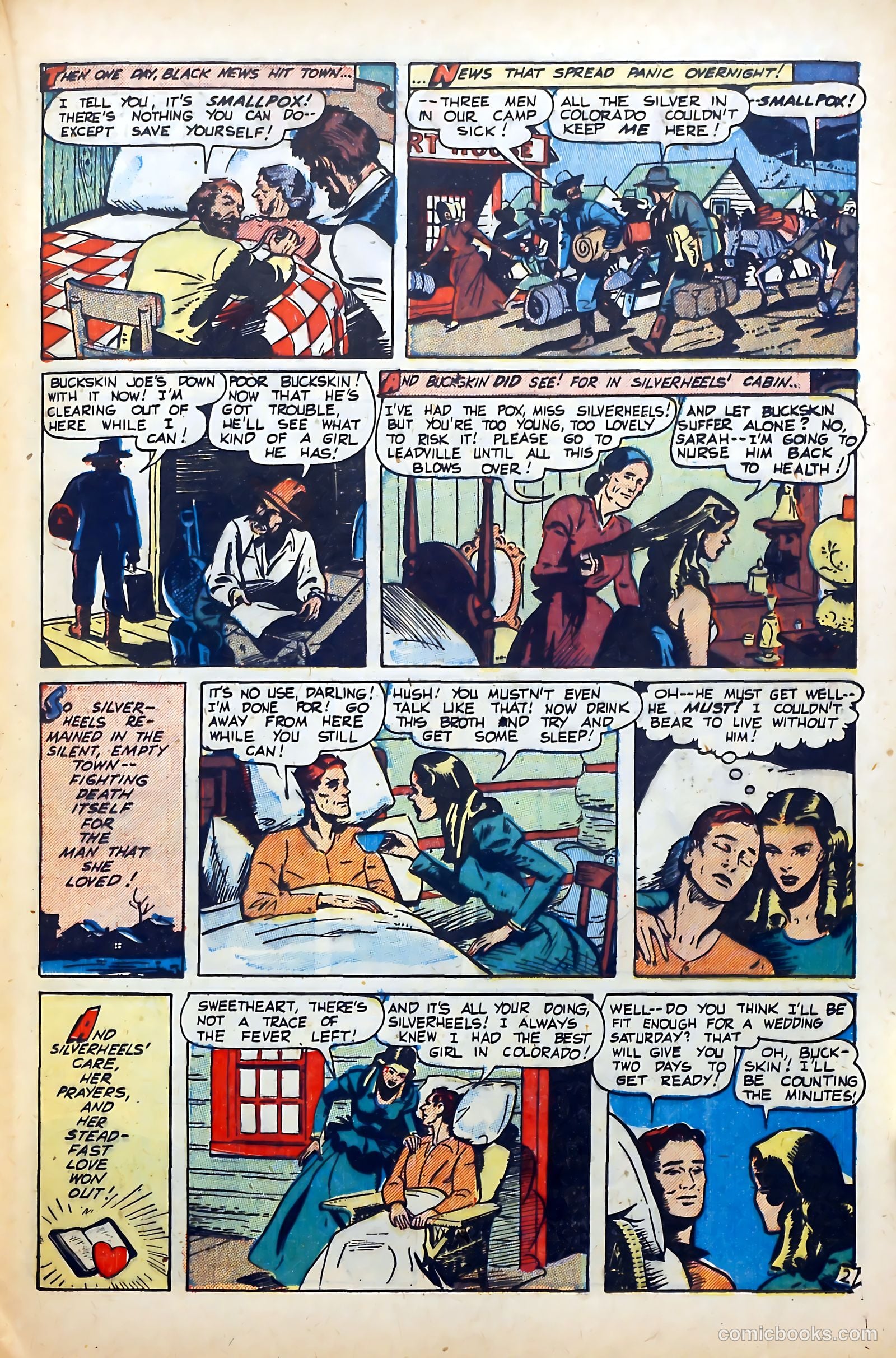 Western Hearts #7 (1951) — page 17 of 36