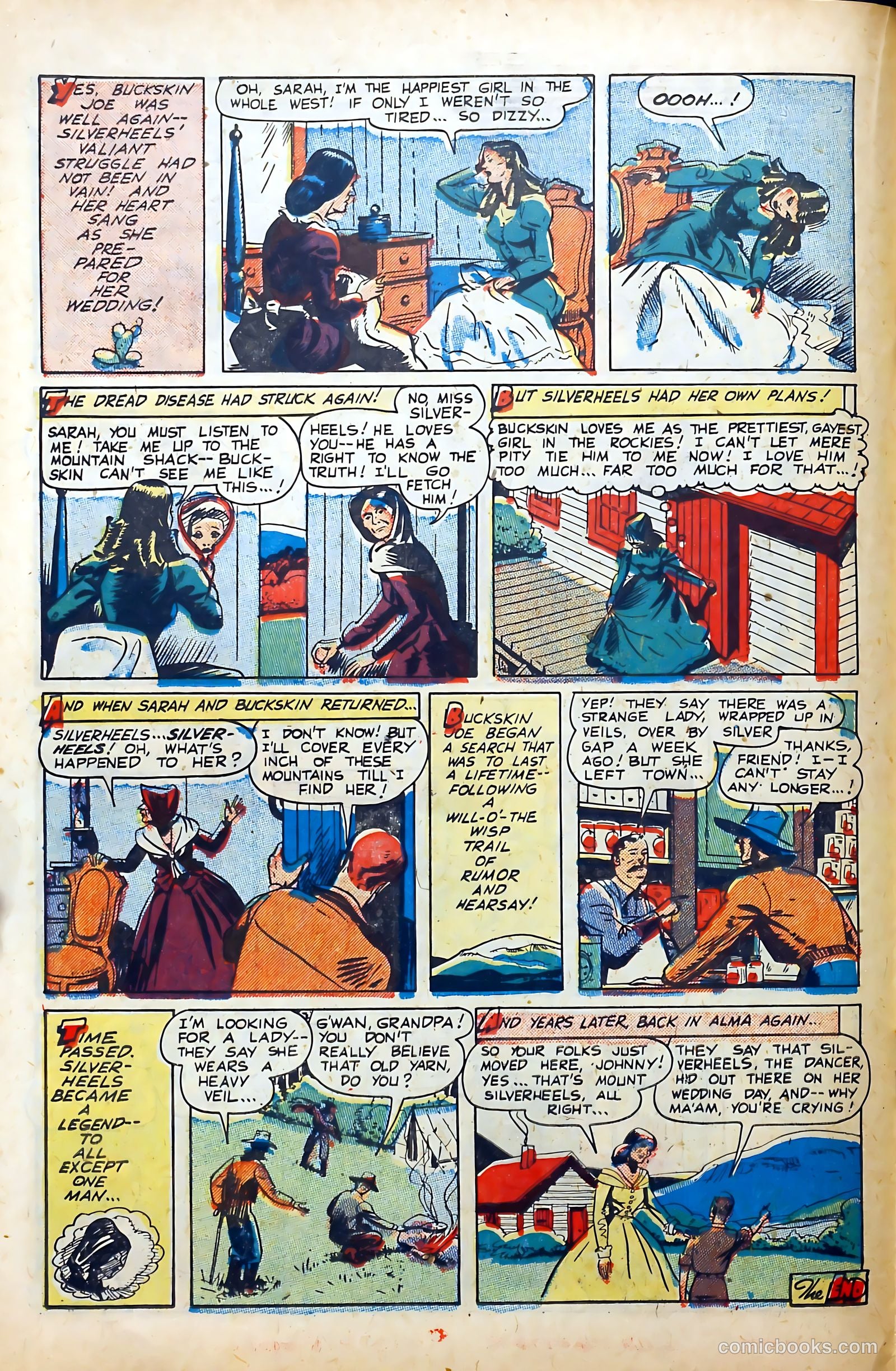 Western Hearts #7 (1951) — page 18 of 36