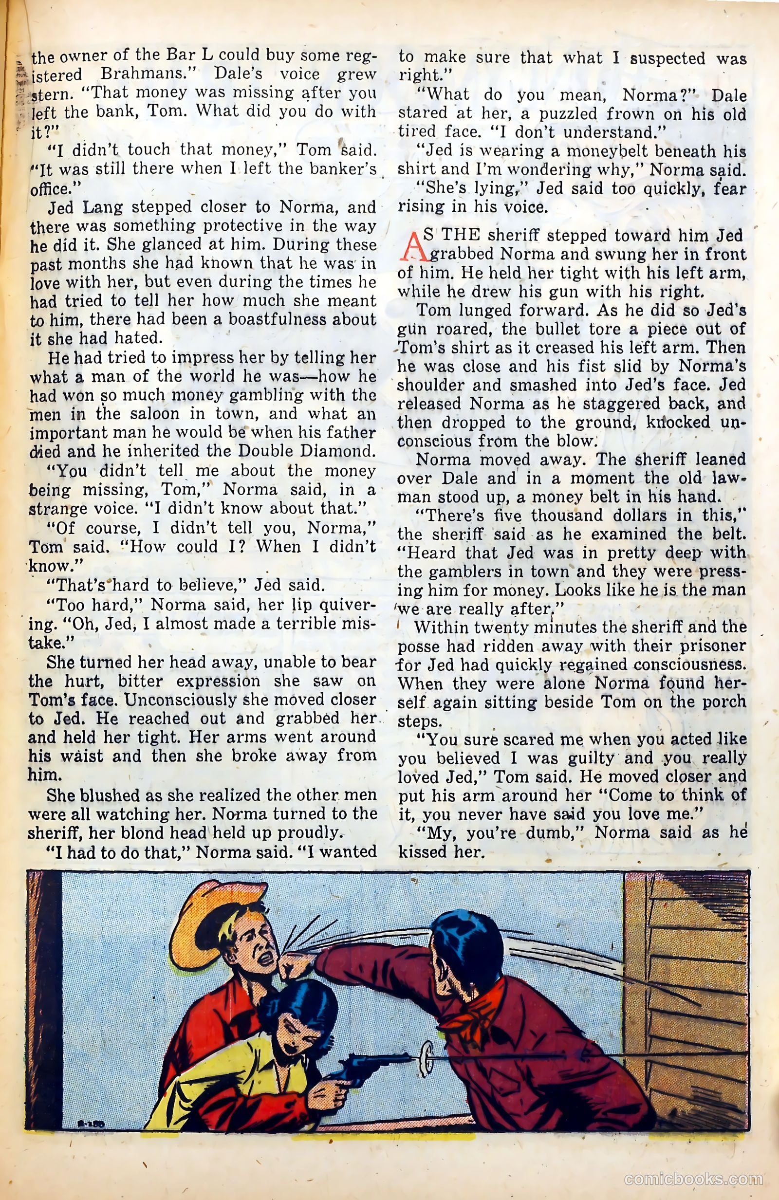 Western Hearts #7 (1951) — page 21 of 36
