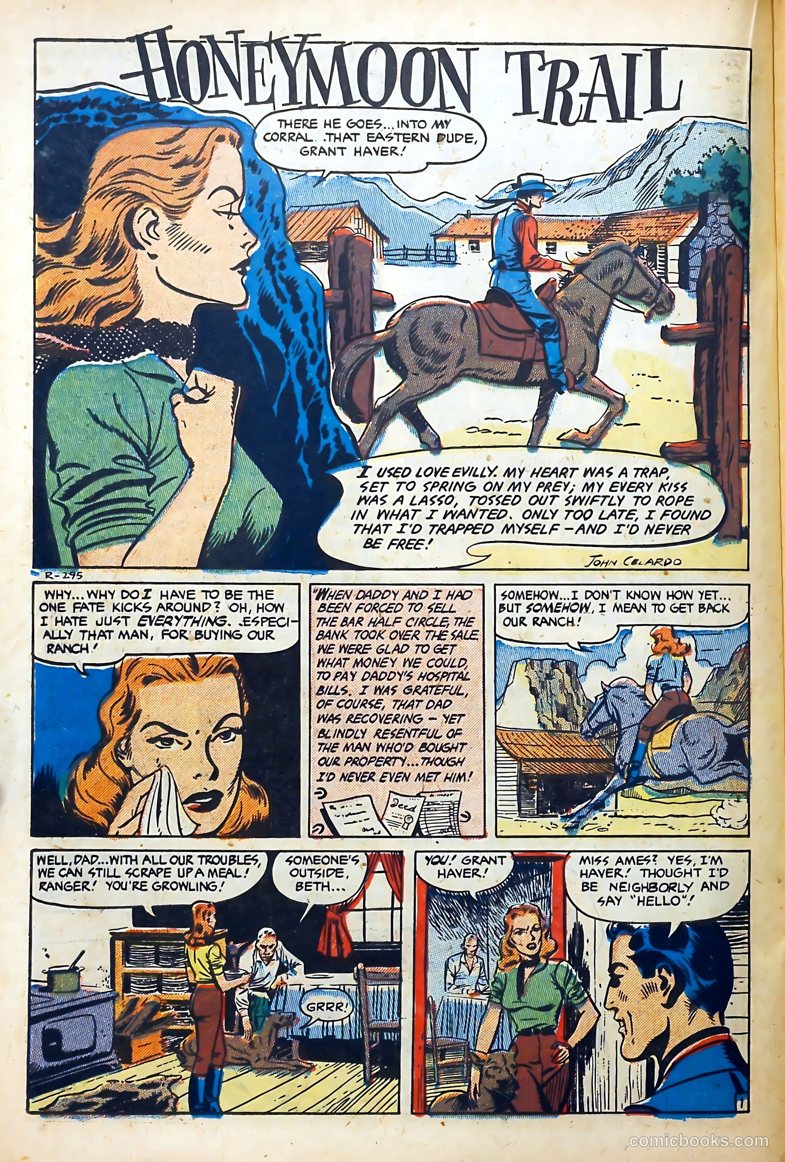 Western Hearts #7 (1951) — page 22 of 36