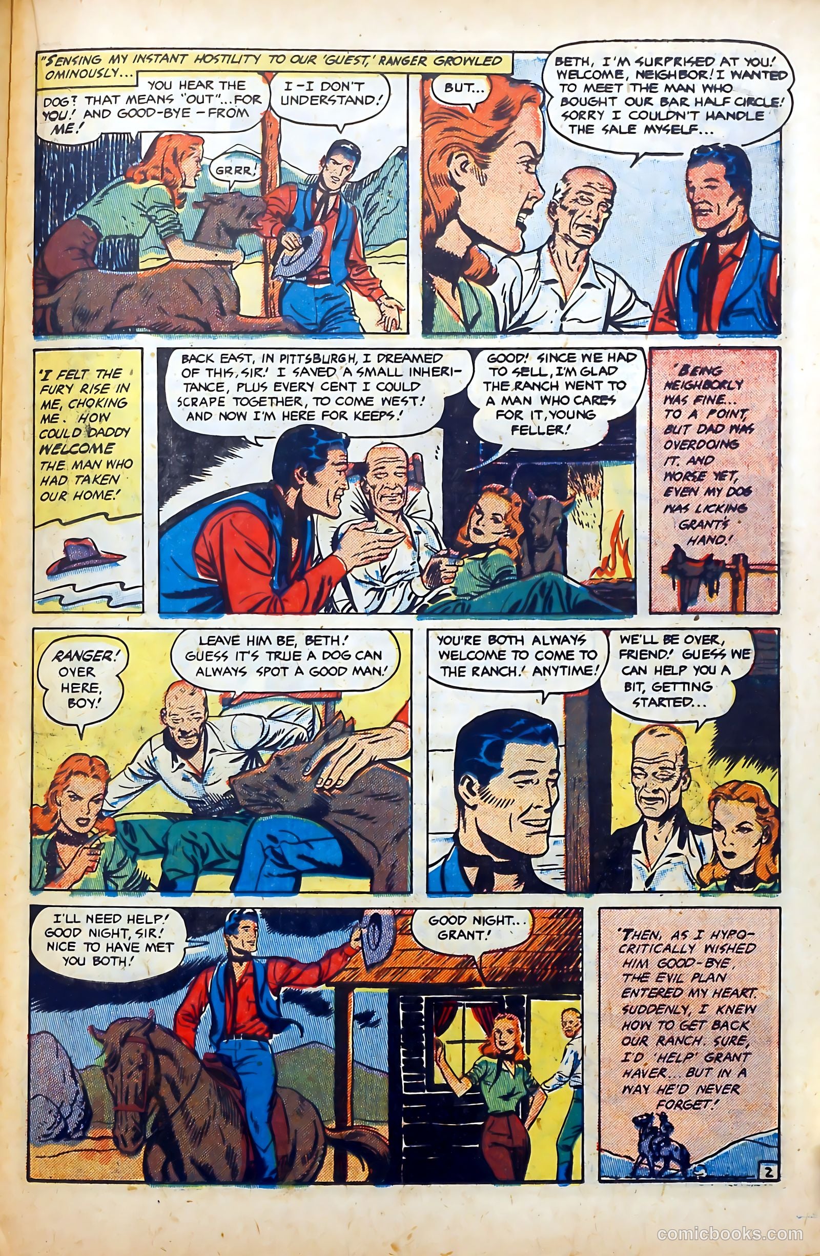 Western Hearts #7 (1951) — page 23 of 36