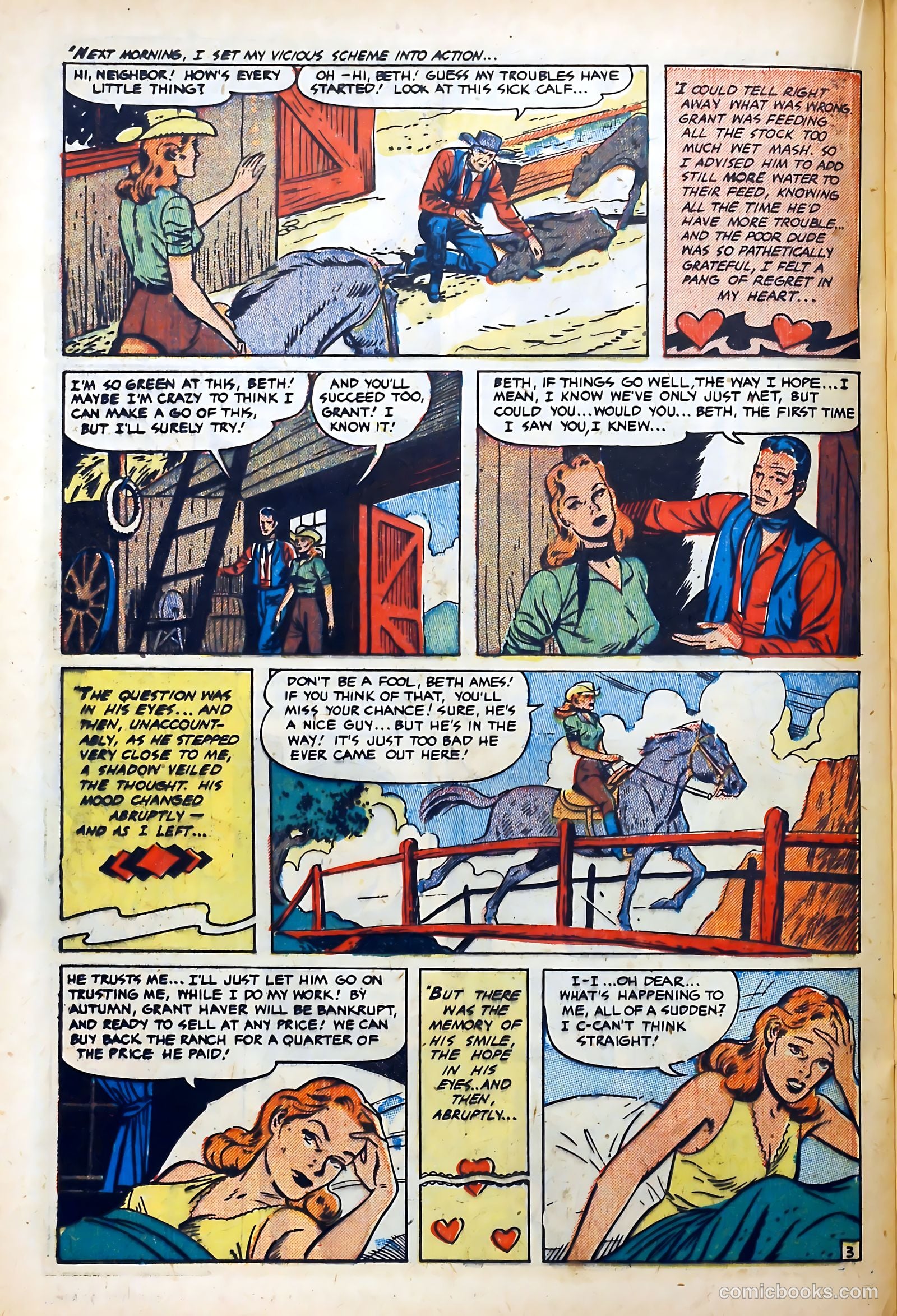 Western Hearts #7 (1951) — page 24 of 36