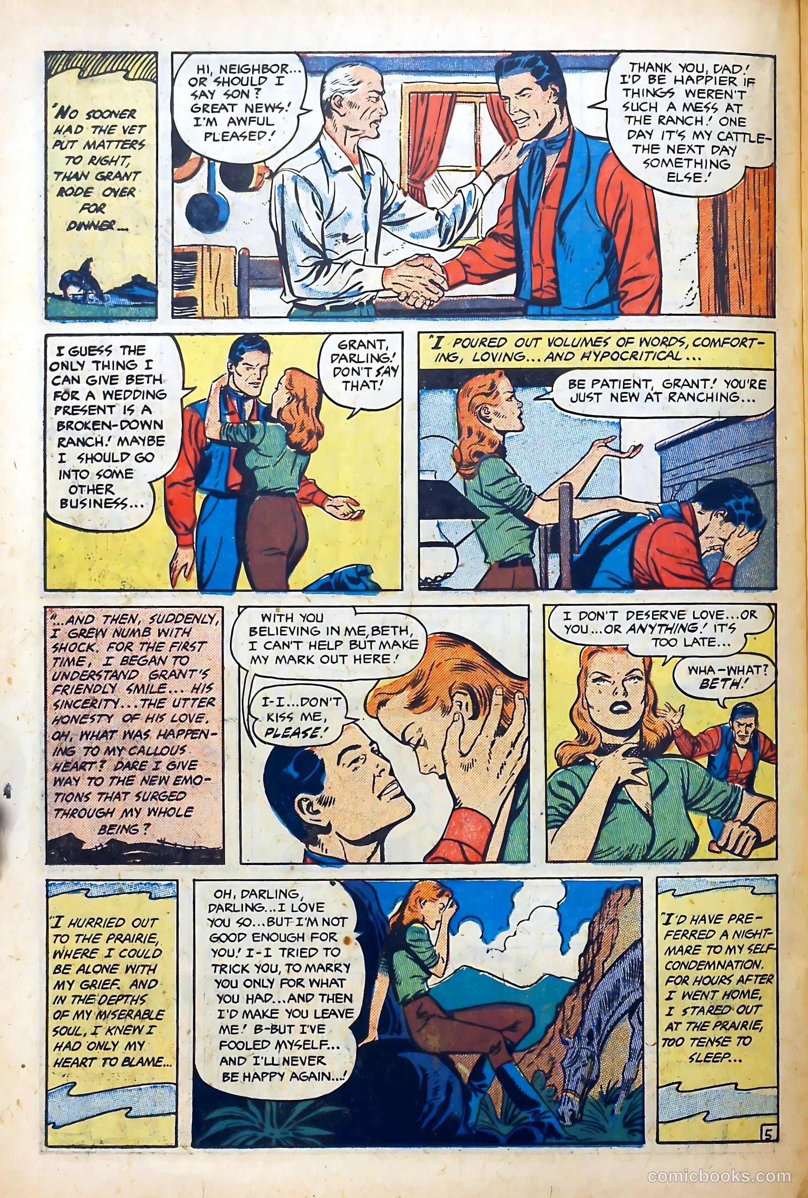 Western Hearts #7 (1951) — page 26 of 36
