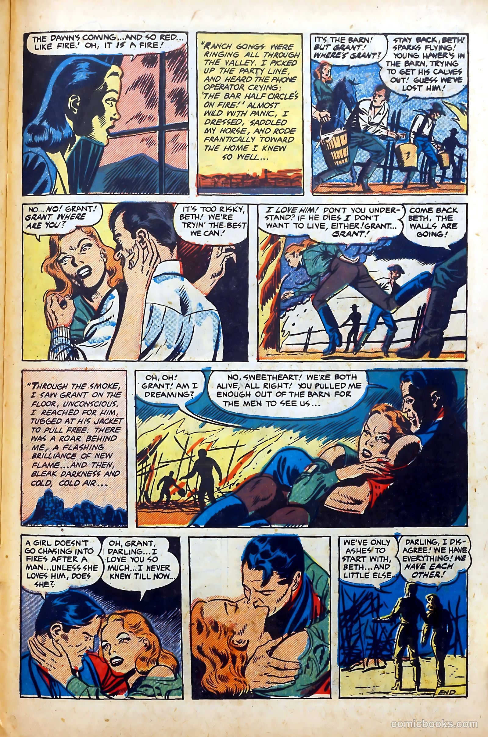 Western Hearts #7 (1951) — page 27 of 36