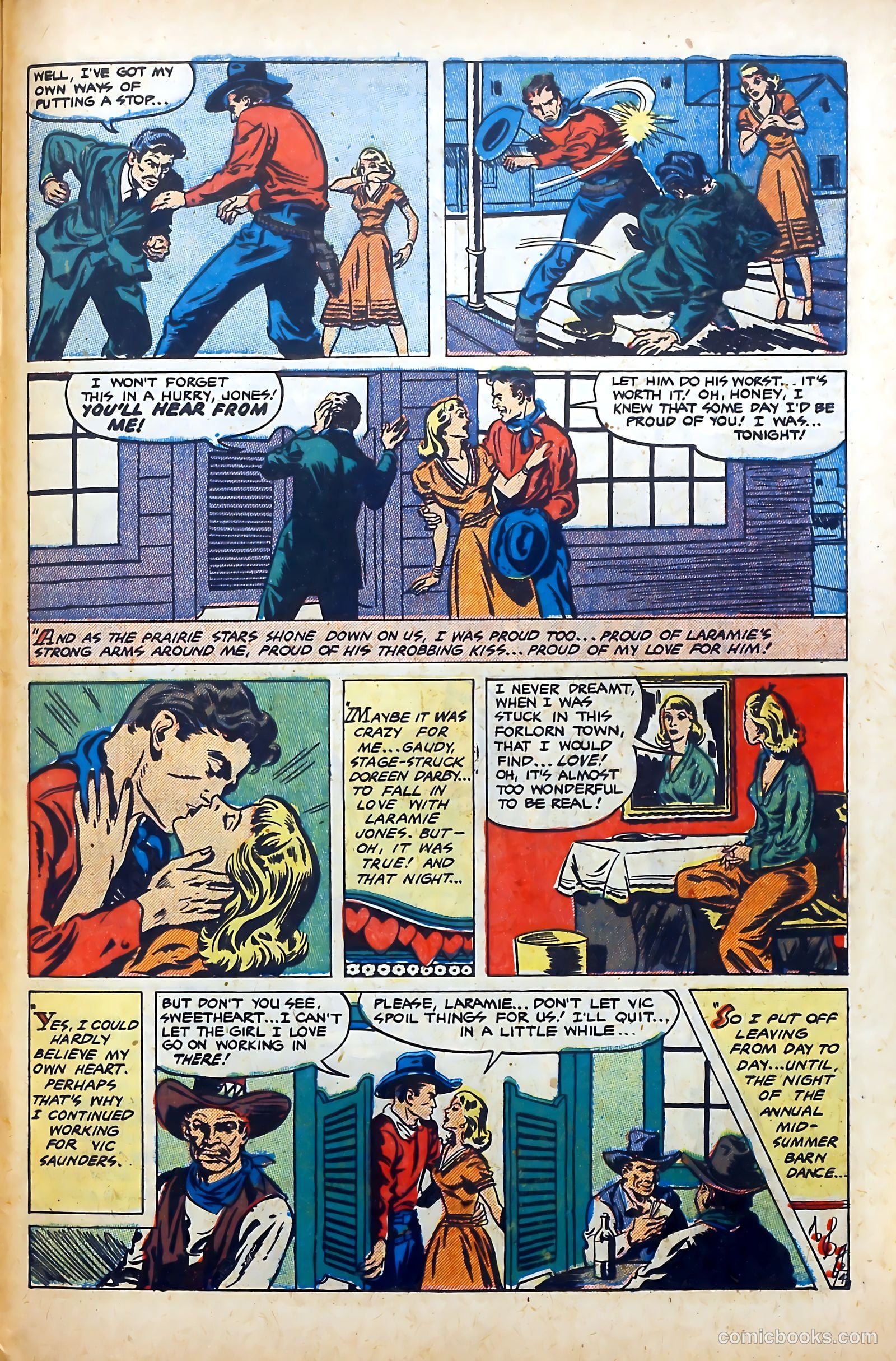 Western Hearts #7 (1951) — page 31 of 36