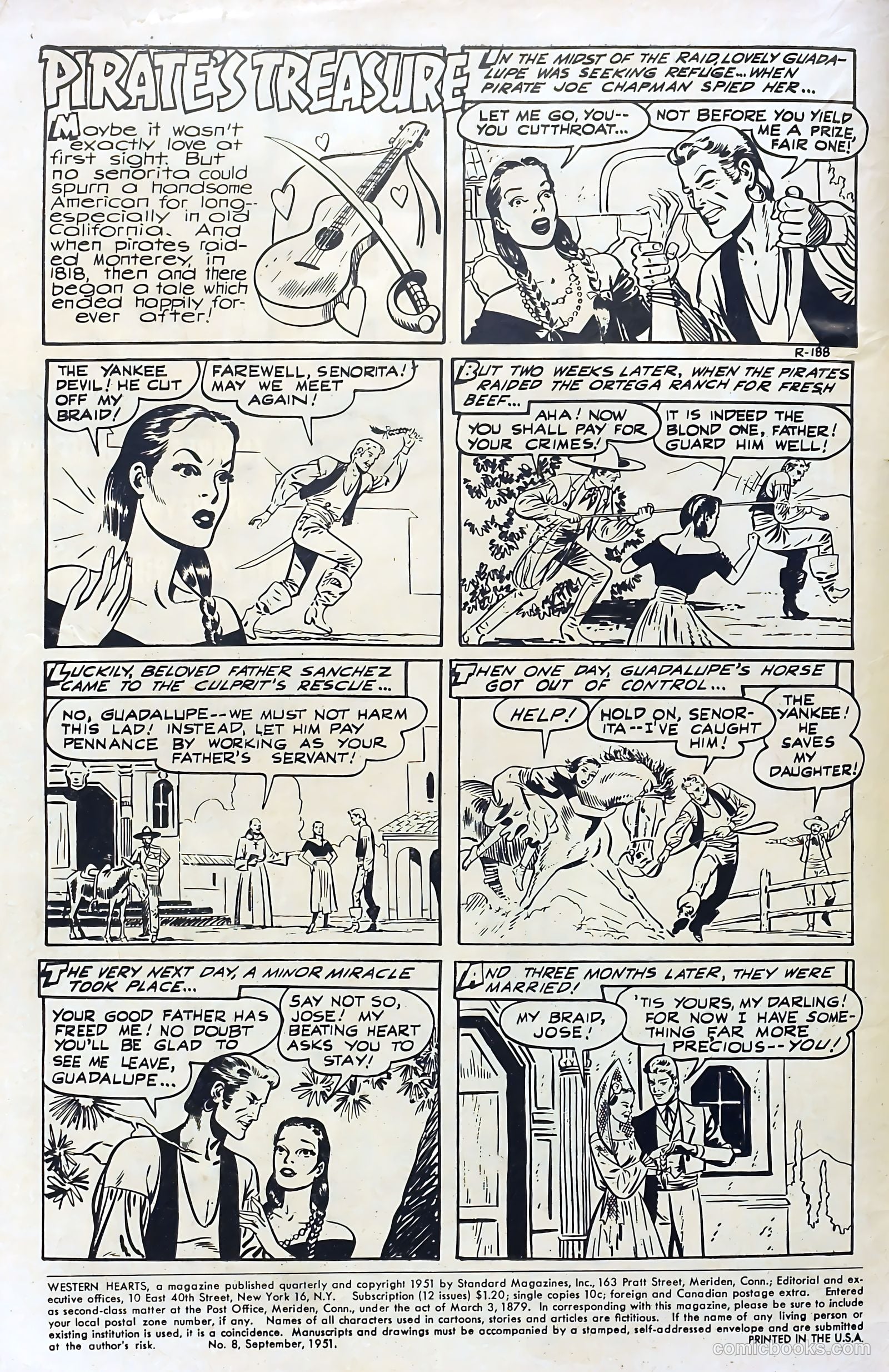 Western Hearts #8 (1951) — page 2 of 37