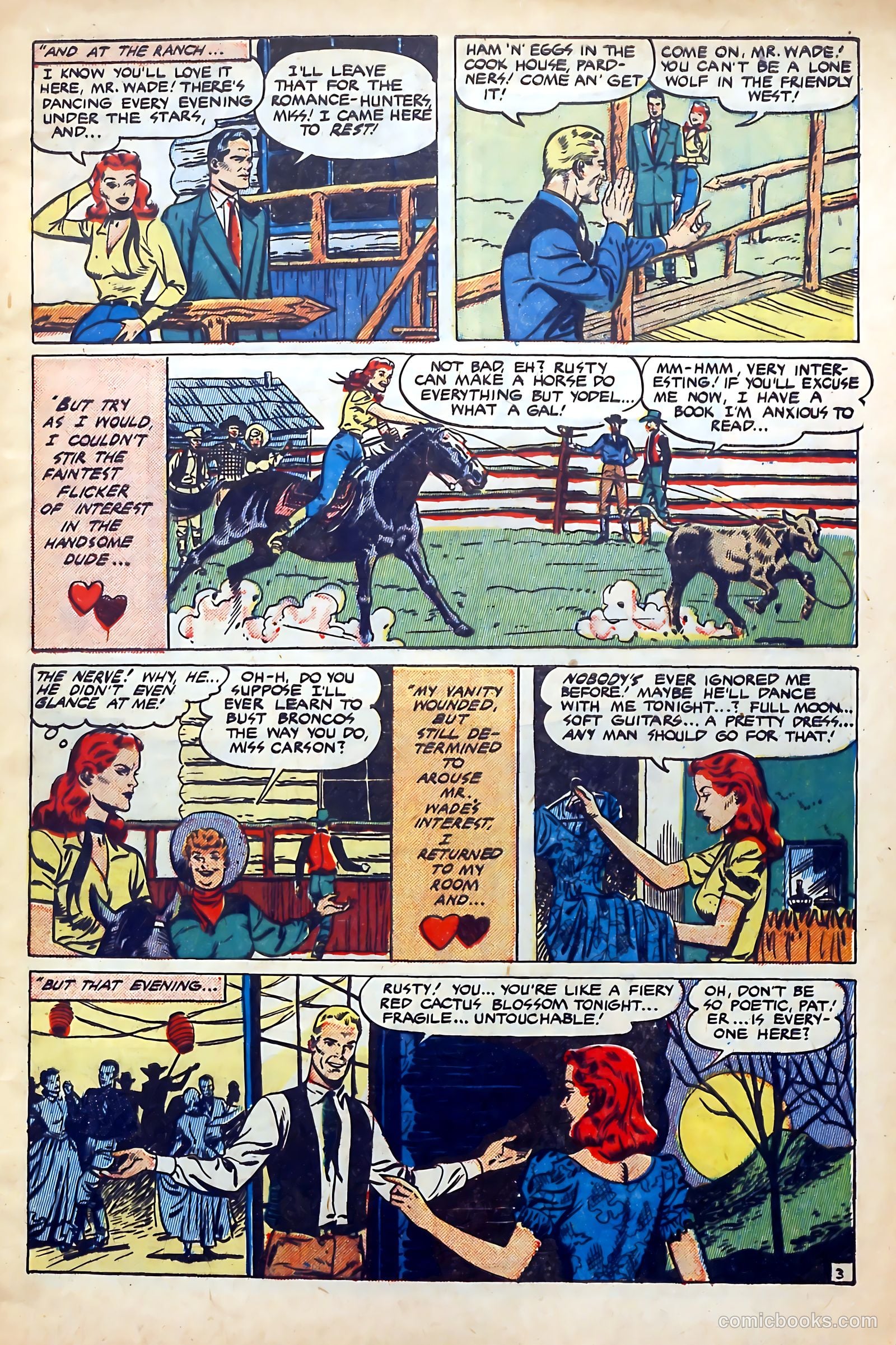 Western Hearts #8 (1951) — page 5 of 37