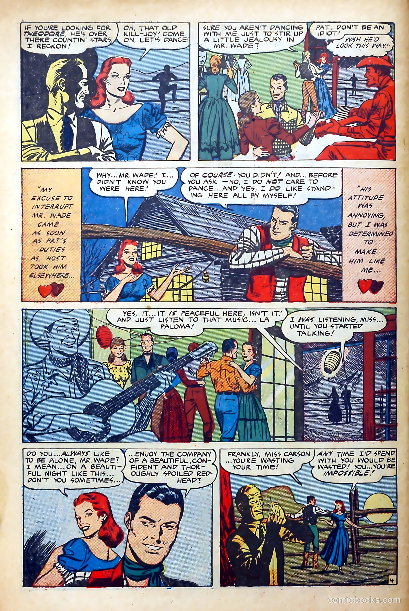 Western Hearts #8 (1951) — page 6 of 37