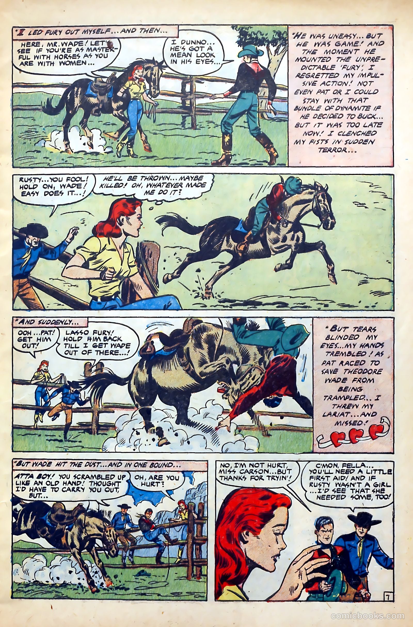 Western Hearts #8 (1951) — page 9 of 37