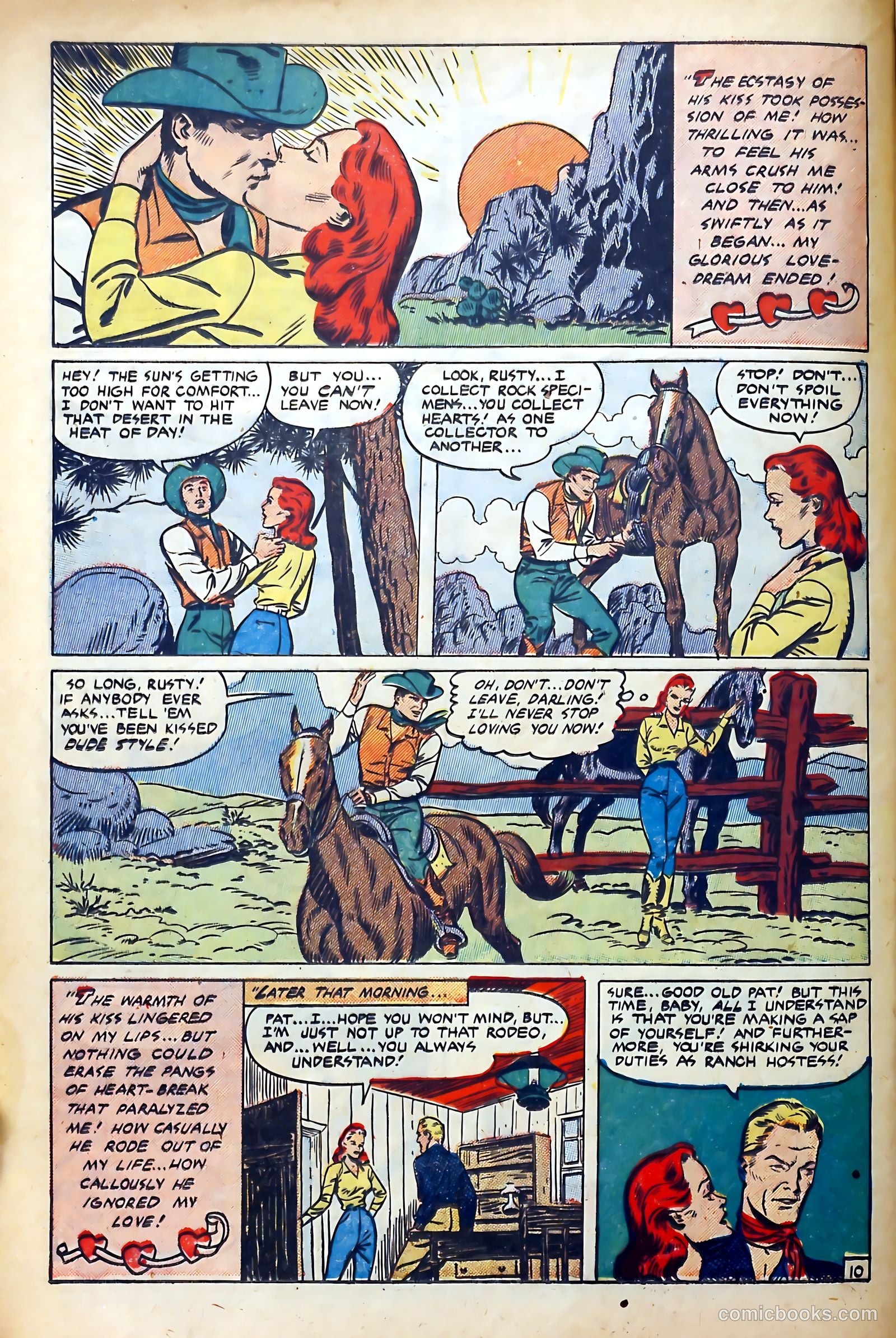 Western Hearts #8 (1951) — page 12 of 37