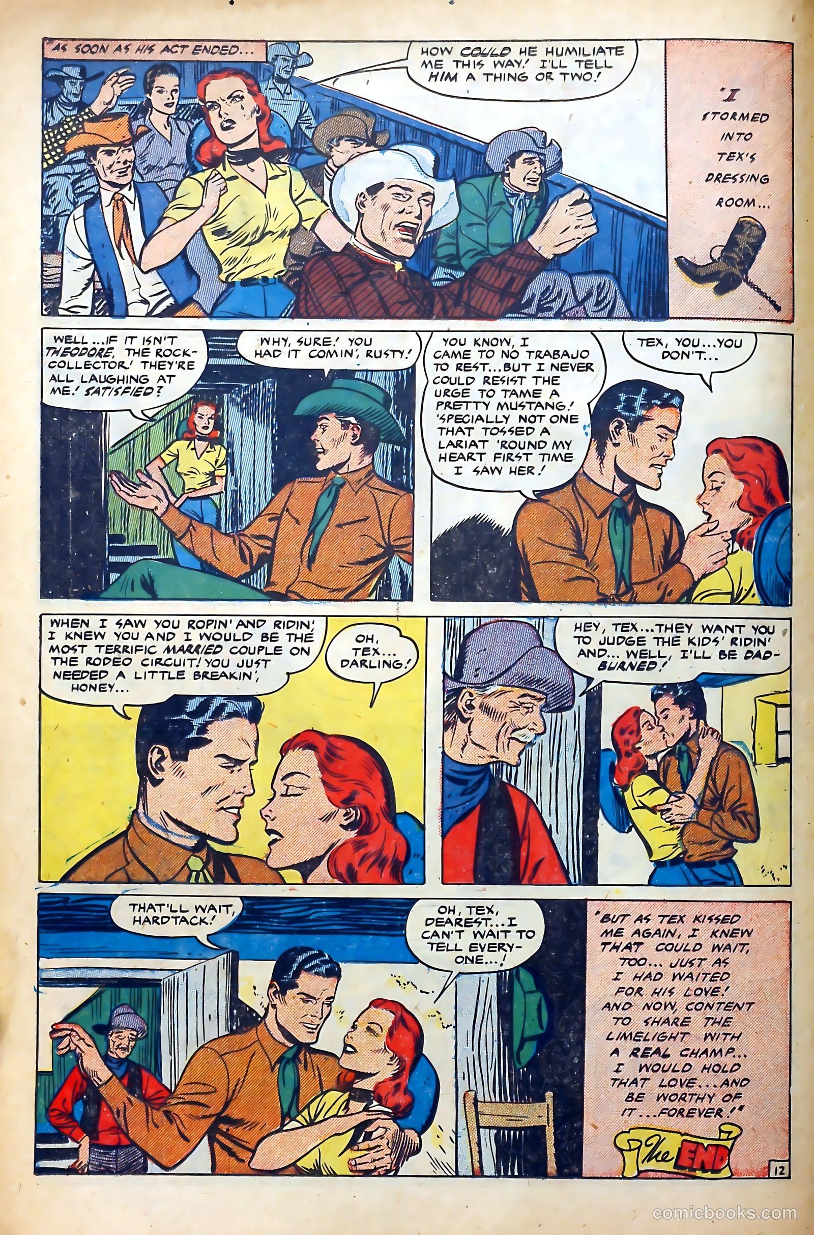 Western Hearts #8 (1951) — page 14 of 37