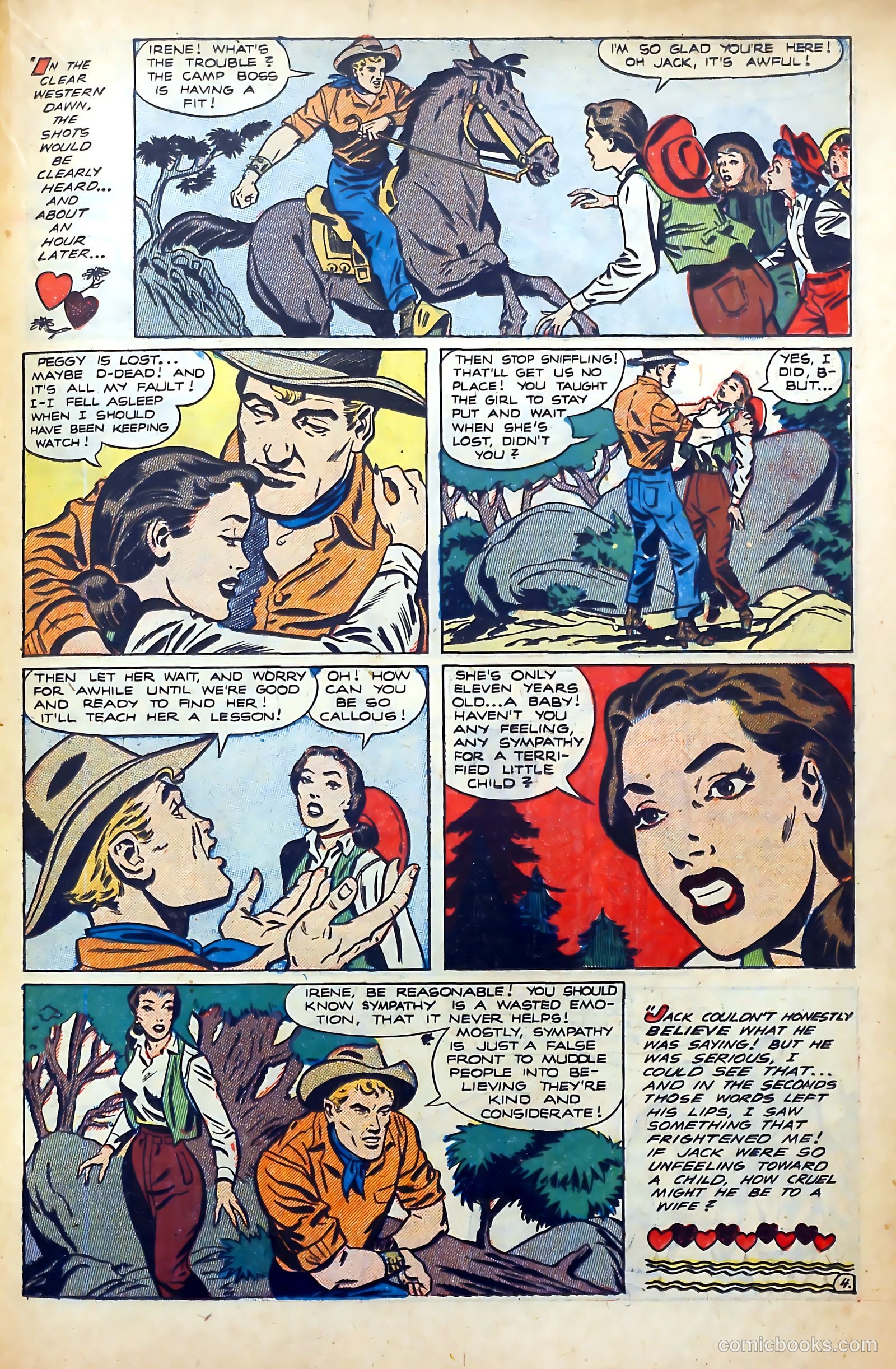 Western Hearts #8 (1951) — page 19 of 37
