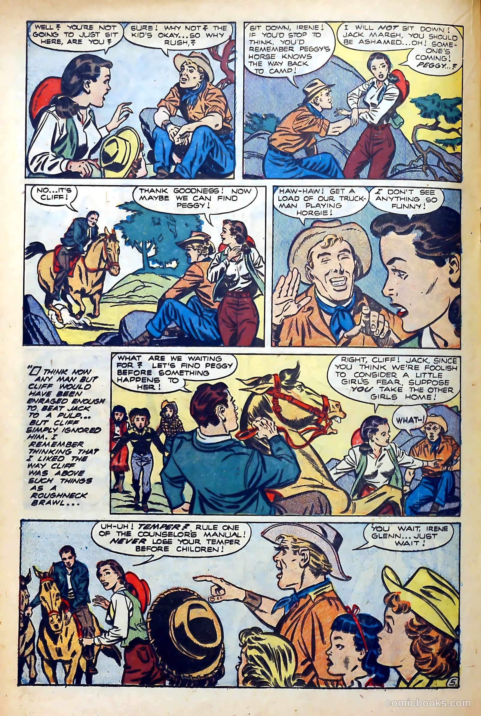 Western Hearts #8 (1951) — page 20 of 37
