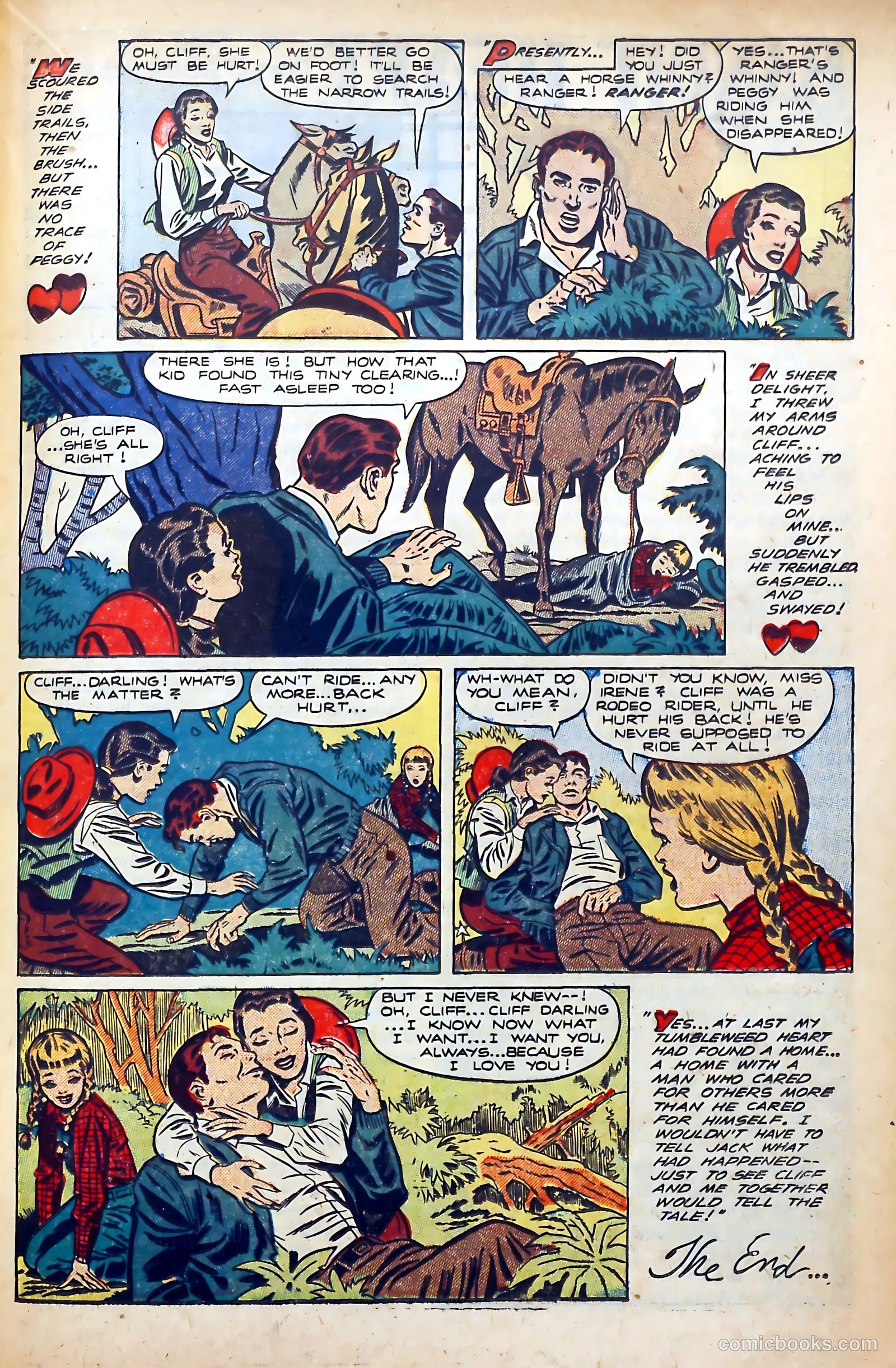 Western Hearts #8 (1951) — page 21 of 37