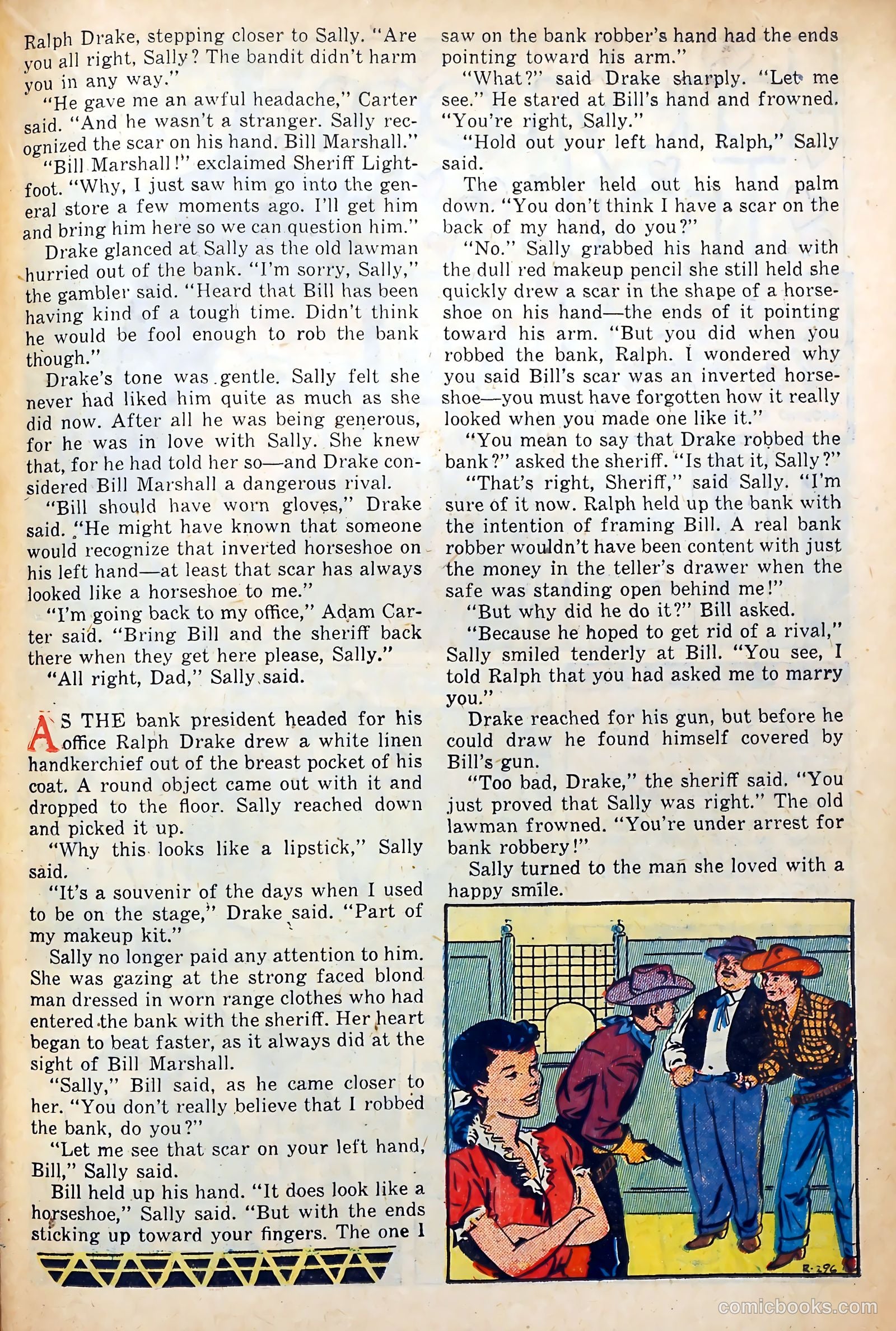 Western Hearts #8 (1951) — page 23 of 37
