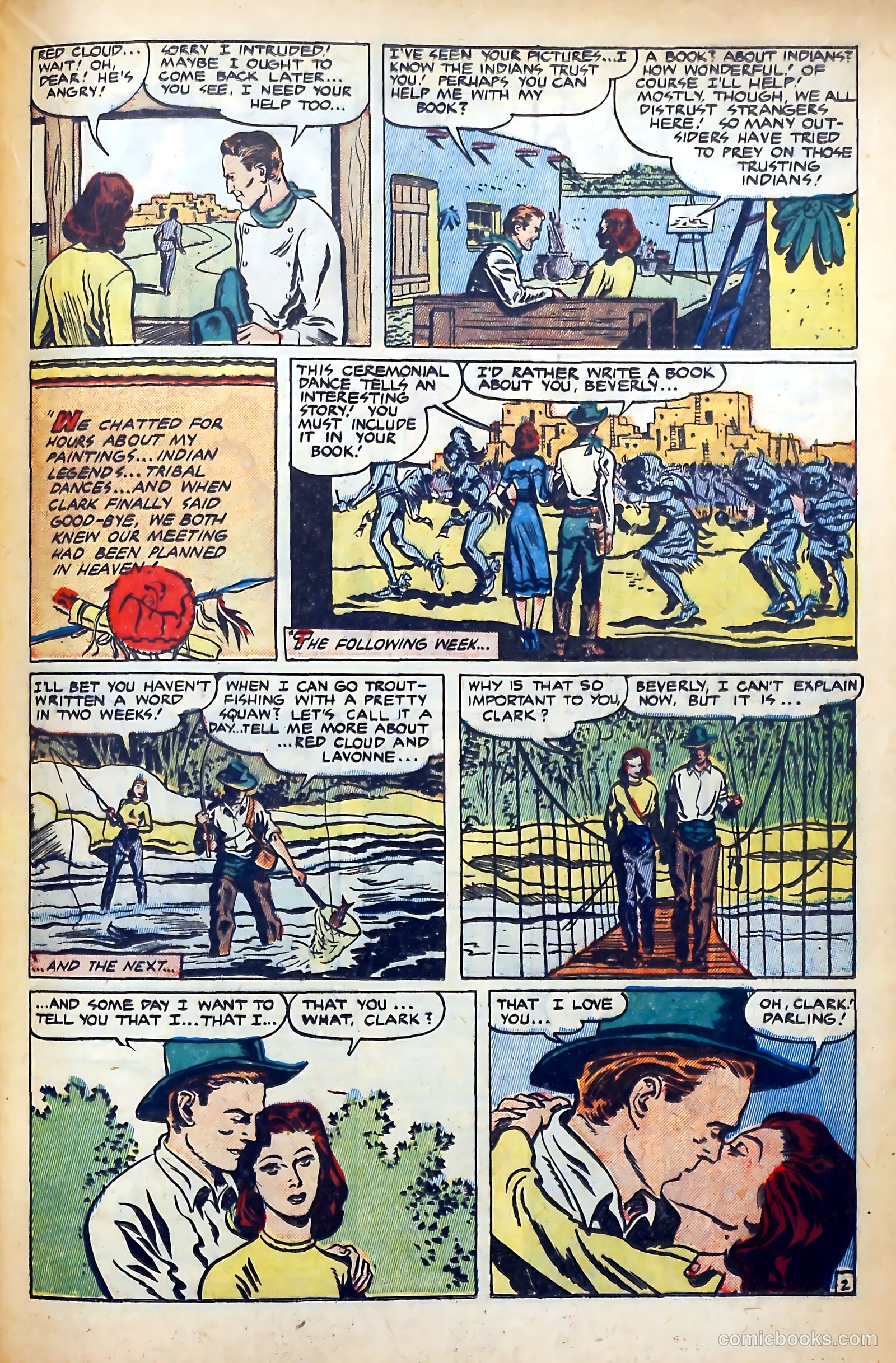 Western Hearts #8 (1951) — page 25 of 37
