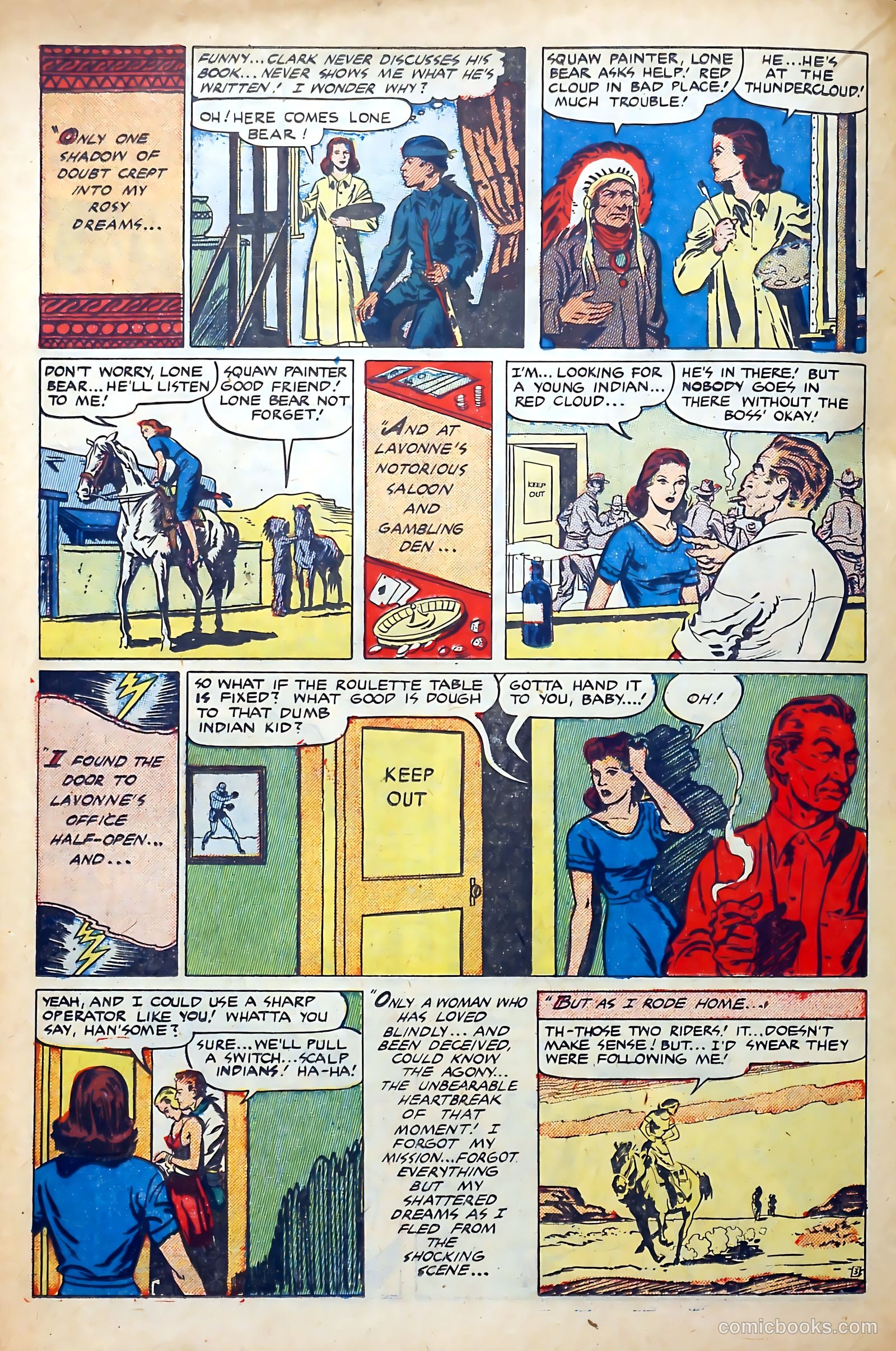 Western Hearts #8 (1951) — page 26 of 37