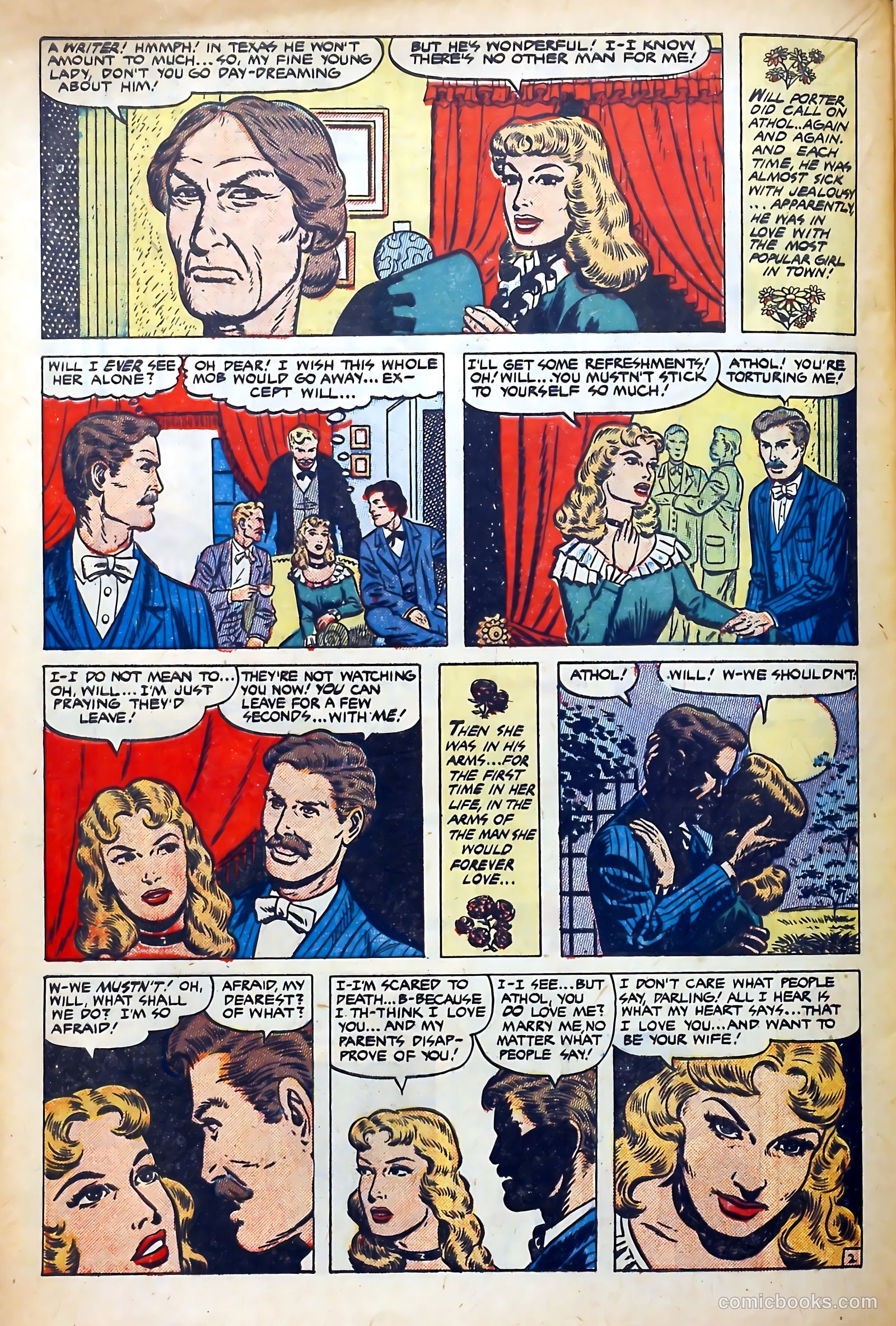 Western Hearts #8 (1951) — page 32 of 37