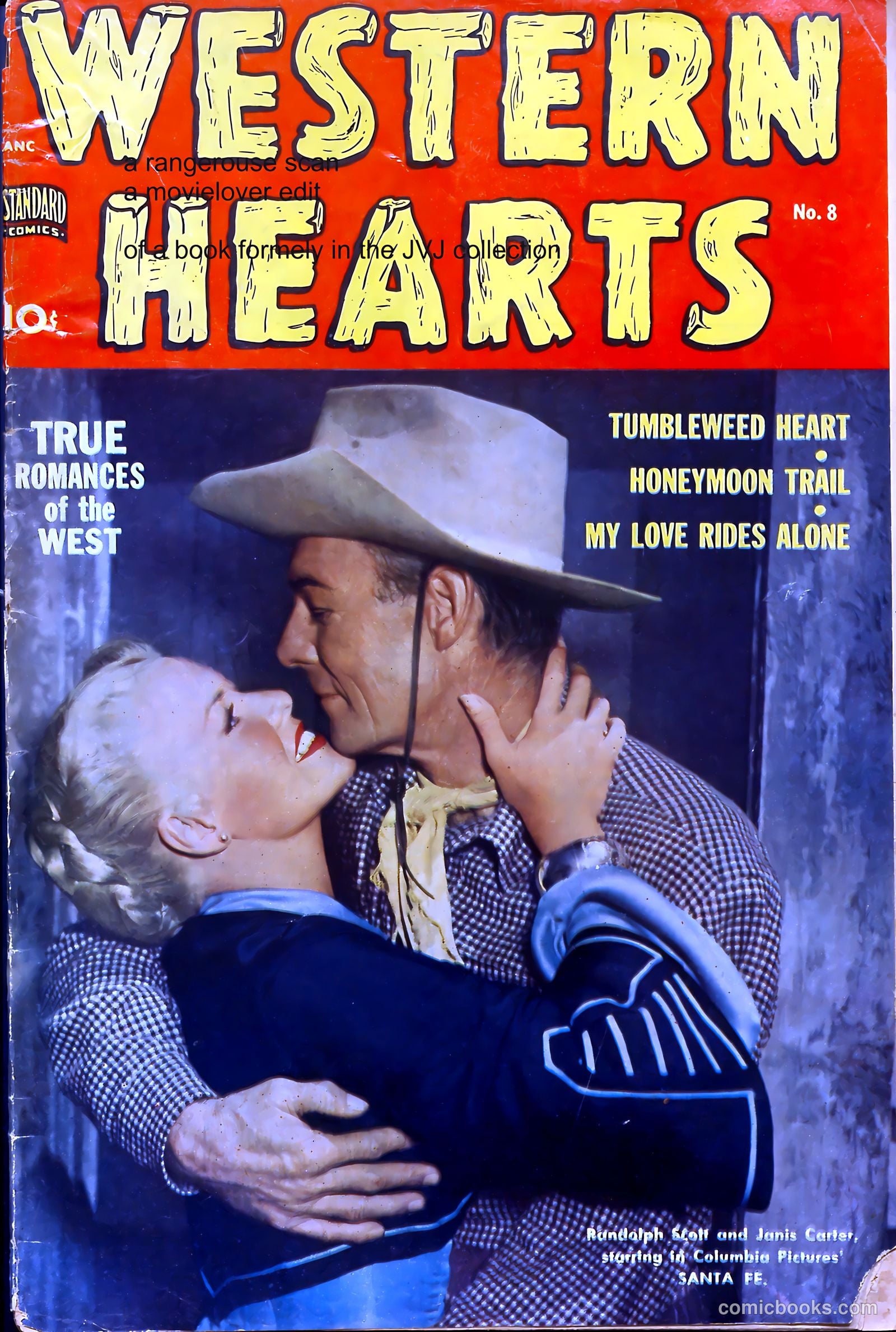 Western Hearts #8 (1951) — page 37 of 37