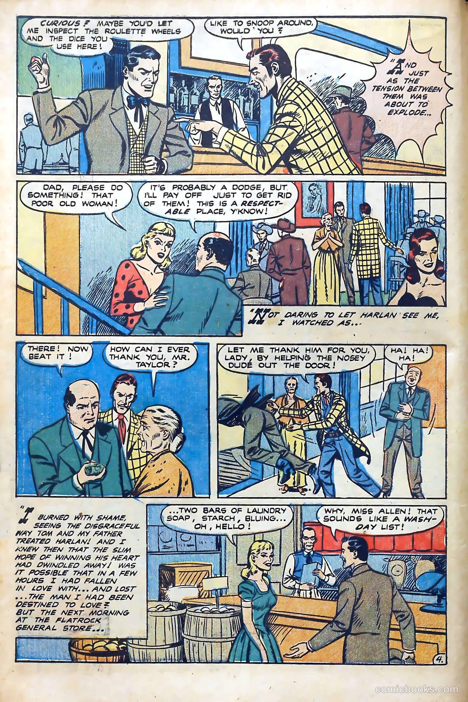 Western Hearts #9 (1951) — page 6 of 36