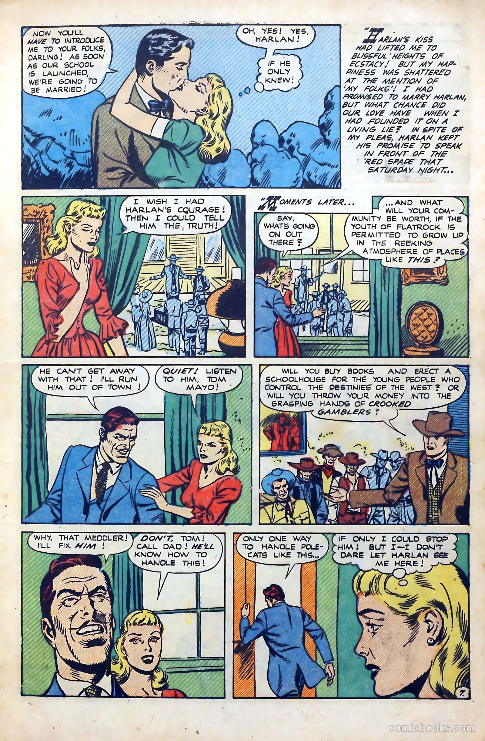 Western Hearts #9 (1951) — page 9 of 36