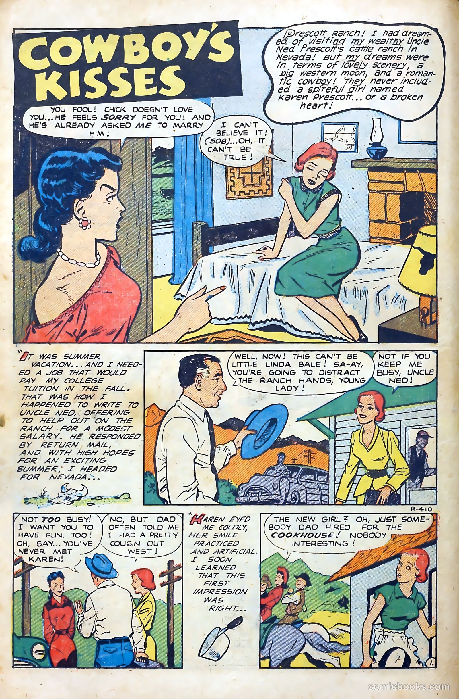 Western Hearts #9 (1951) — page 14 of 36