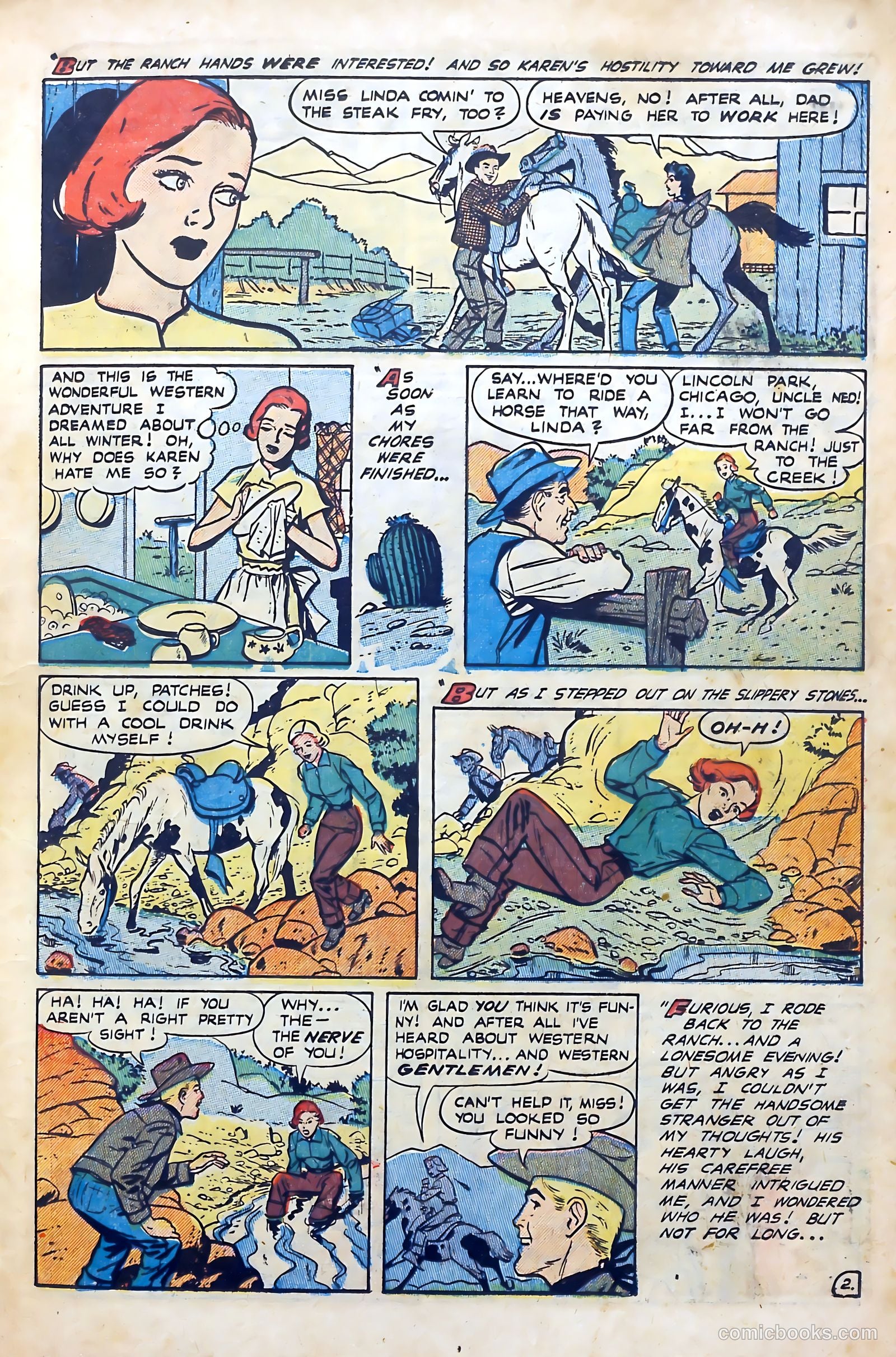 Western Hearts #9 (1951) — page 15 of 36