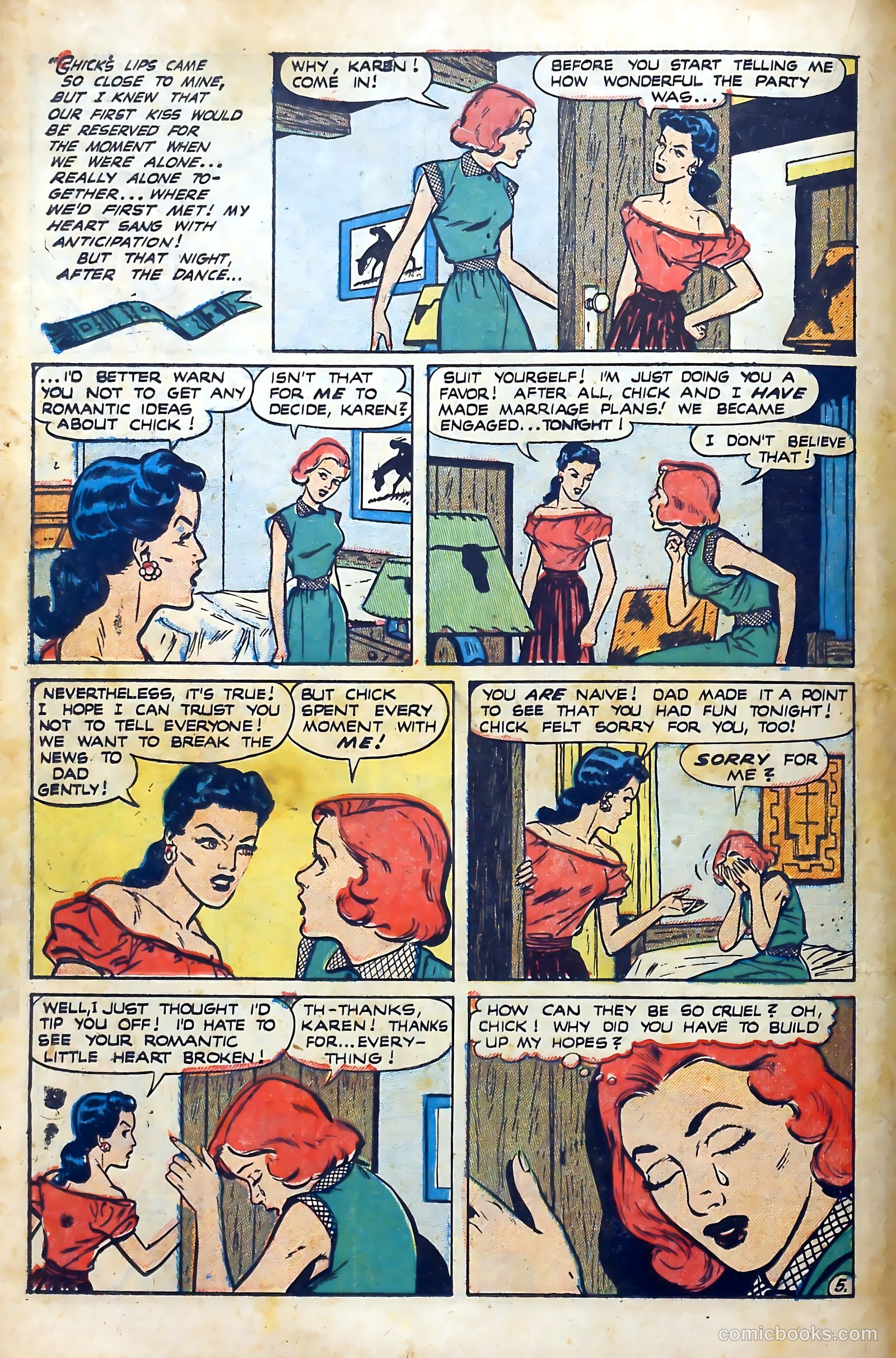 Western Hearts #9 (1951) — page 18 of 36