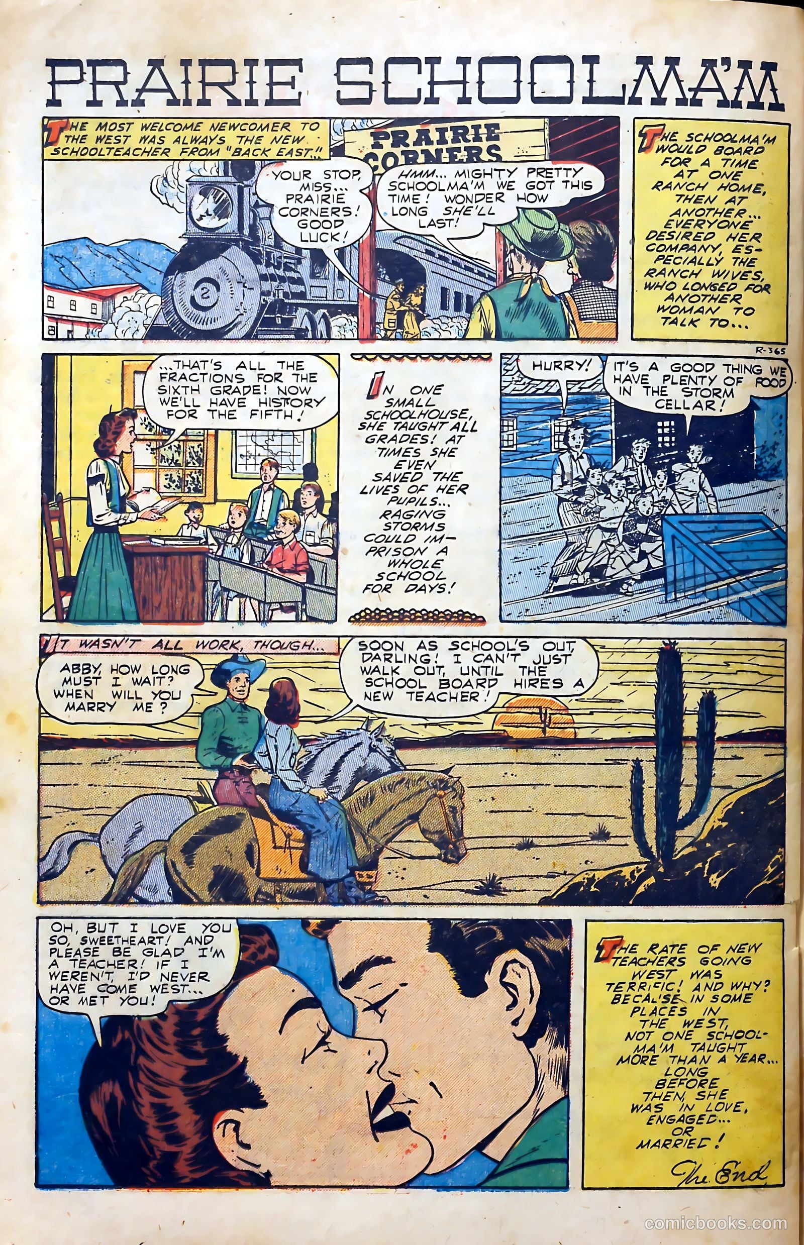 Western Hearts #9 (1951) — page 24 of 36