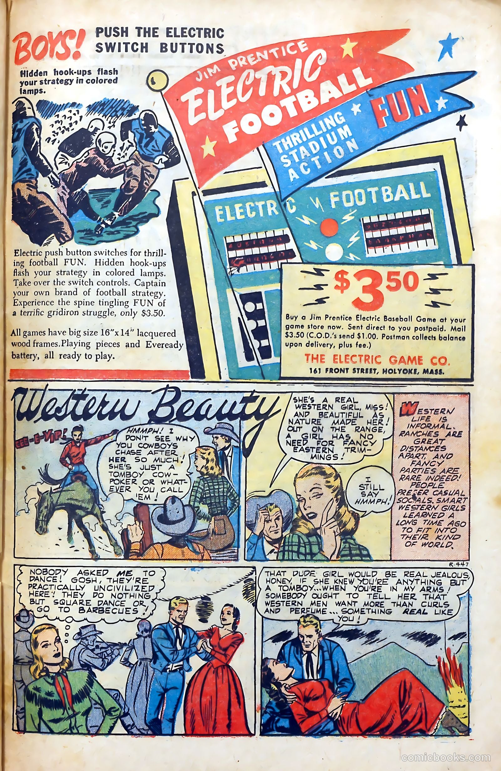 Western Hearts #9 (1951) — page 25 of 36