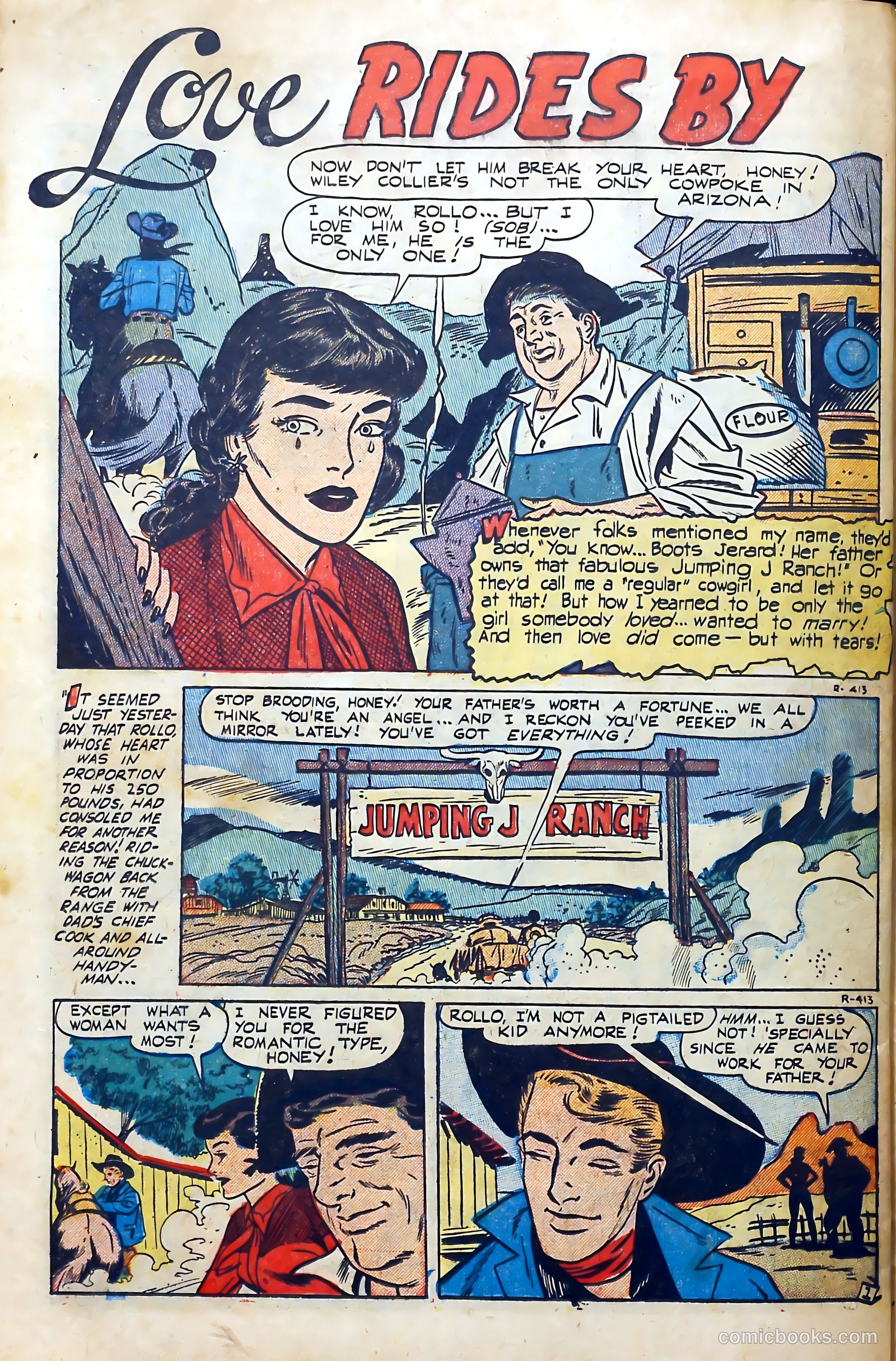 Western Hearts #9 (1951) — page 26 of 36