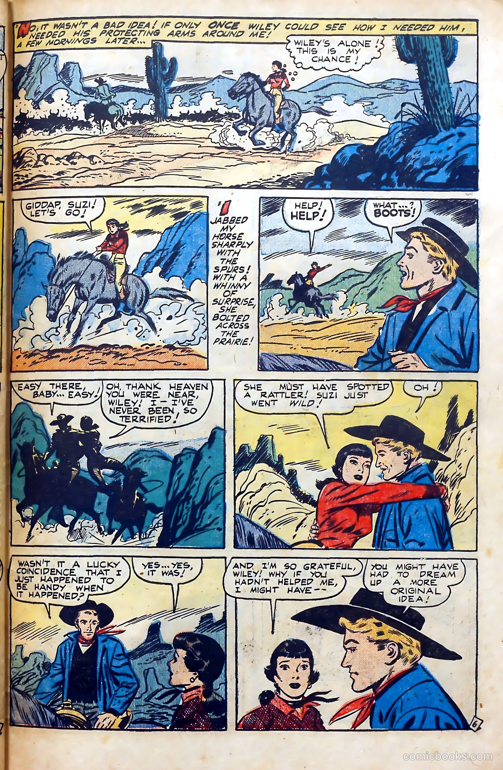 Western Hearts #9 (1951) — page 31 of 36