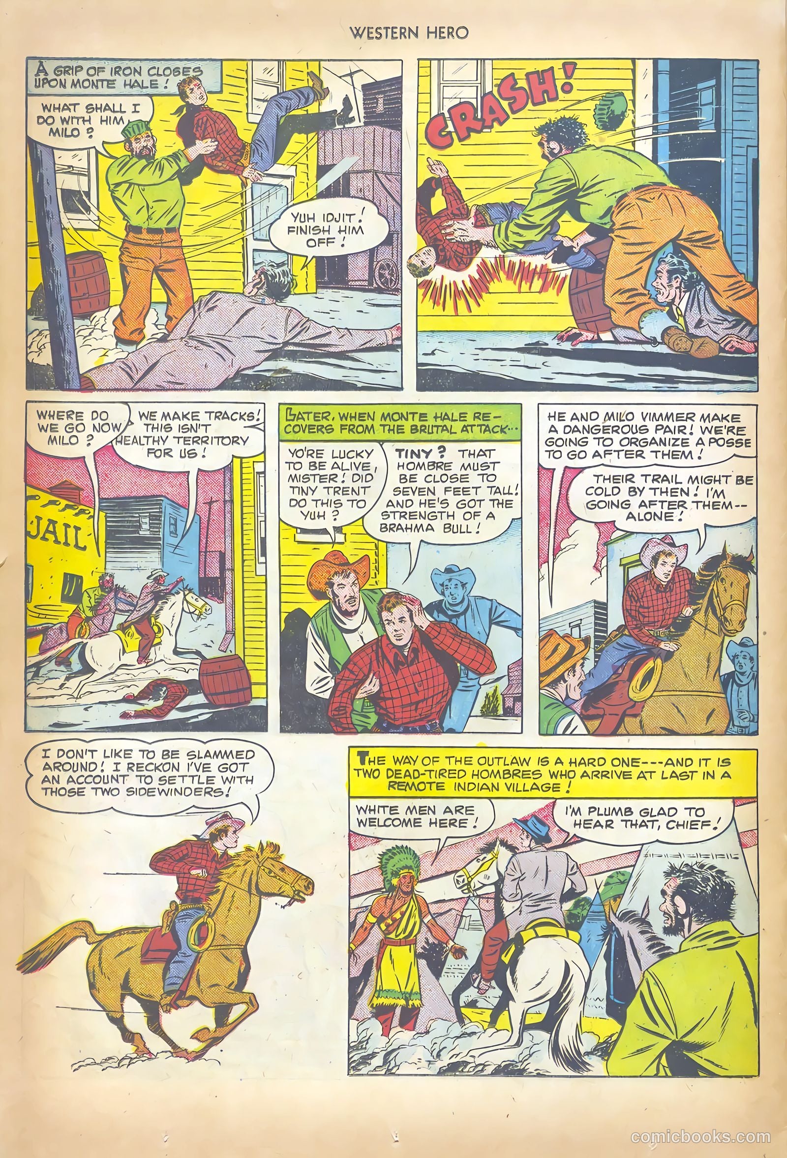 Western Hero #100 (1951) — page 28 of 52