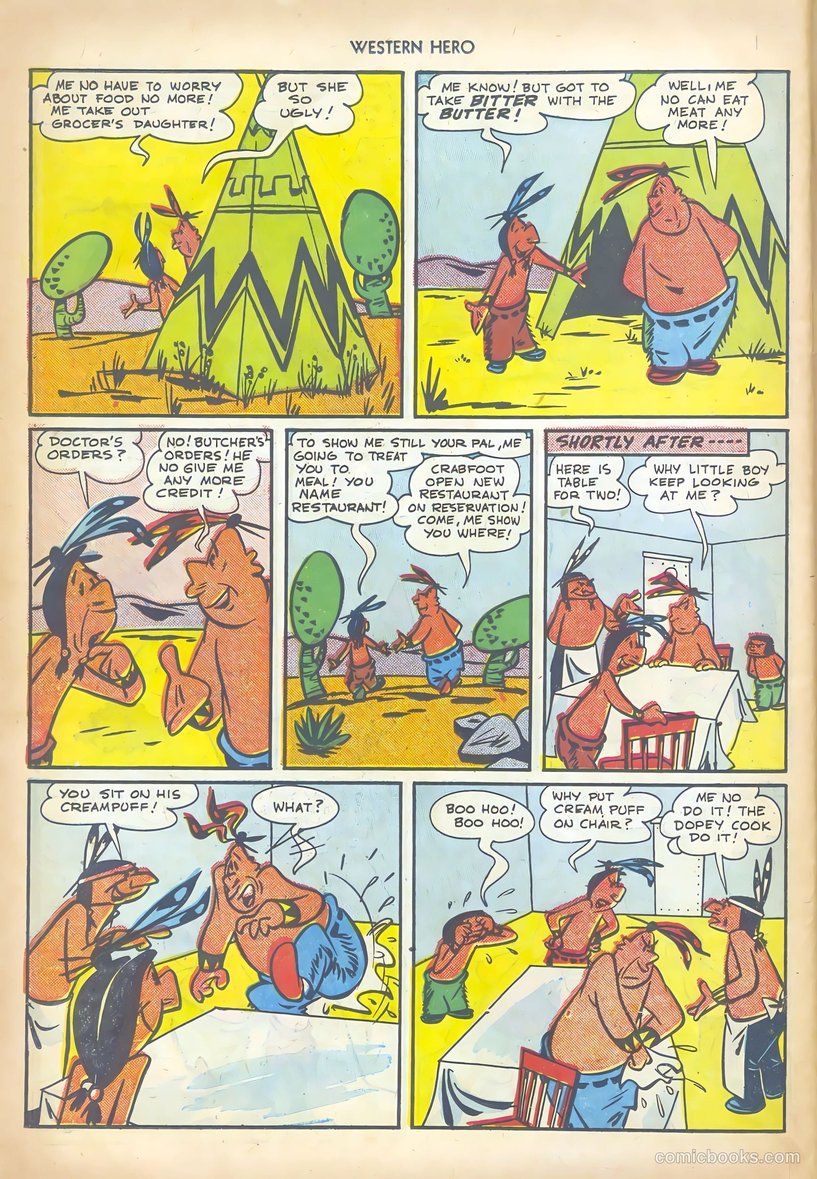 Western Hero #100 (1951) — page 38 of 52