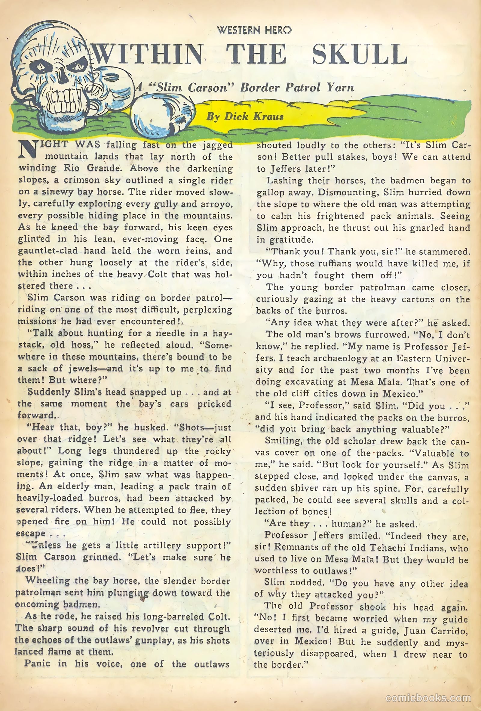 Western Hero #100 (1951) — page 40 of 52