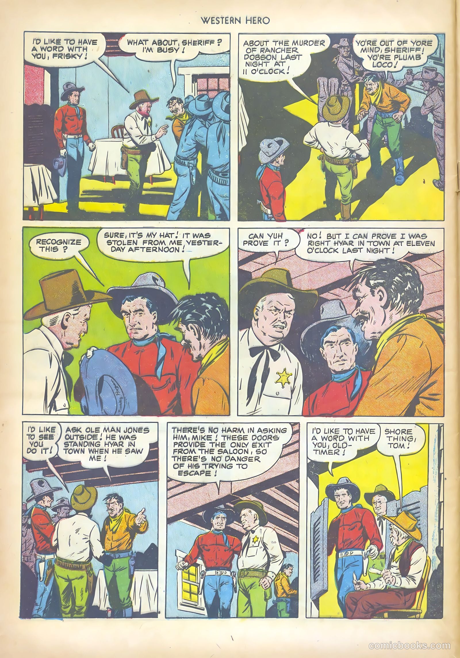 Western Hero #100 (1951) — page 48 of 52