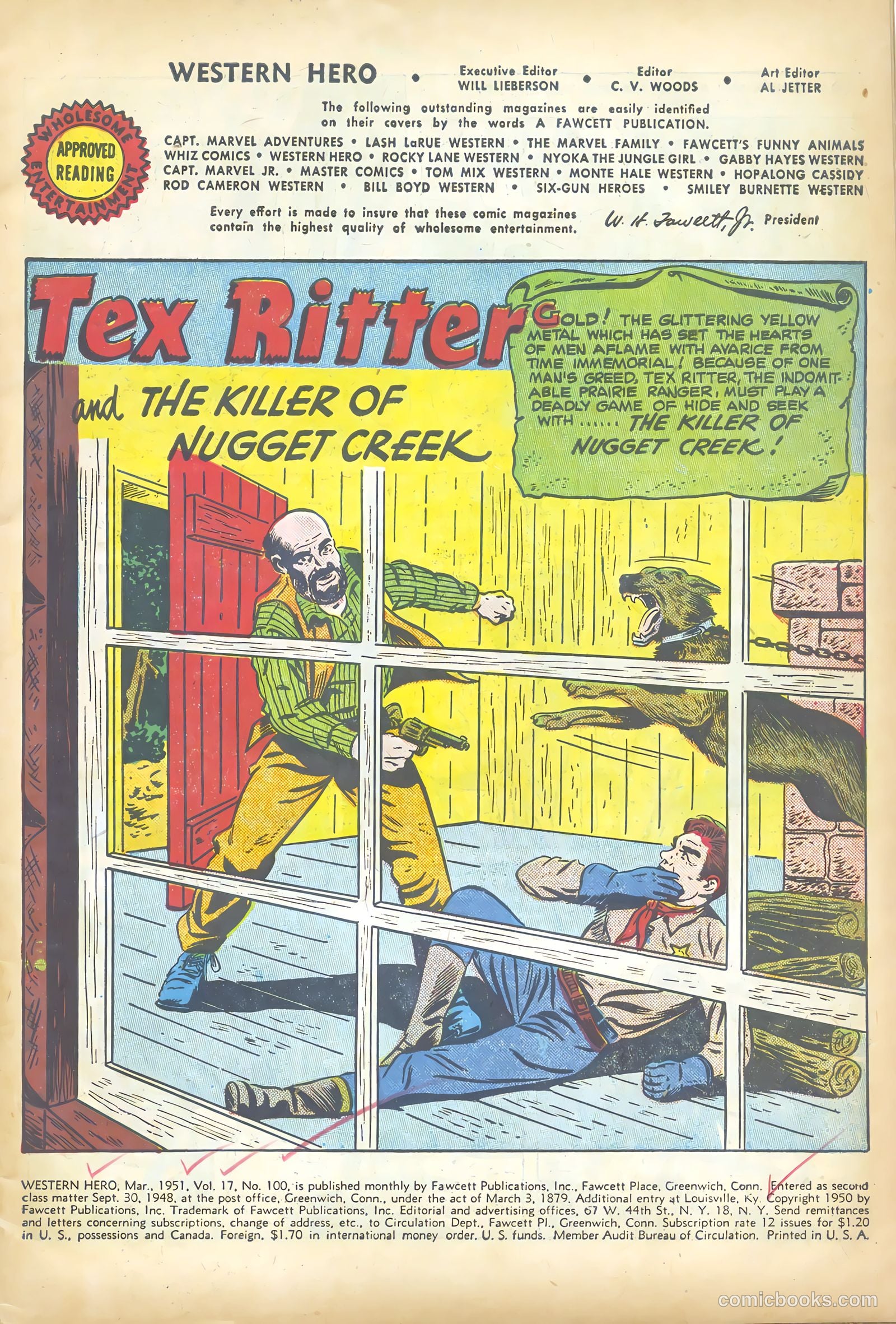 Western Hero #100 (1951) — page 3 of 52