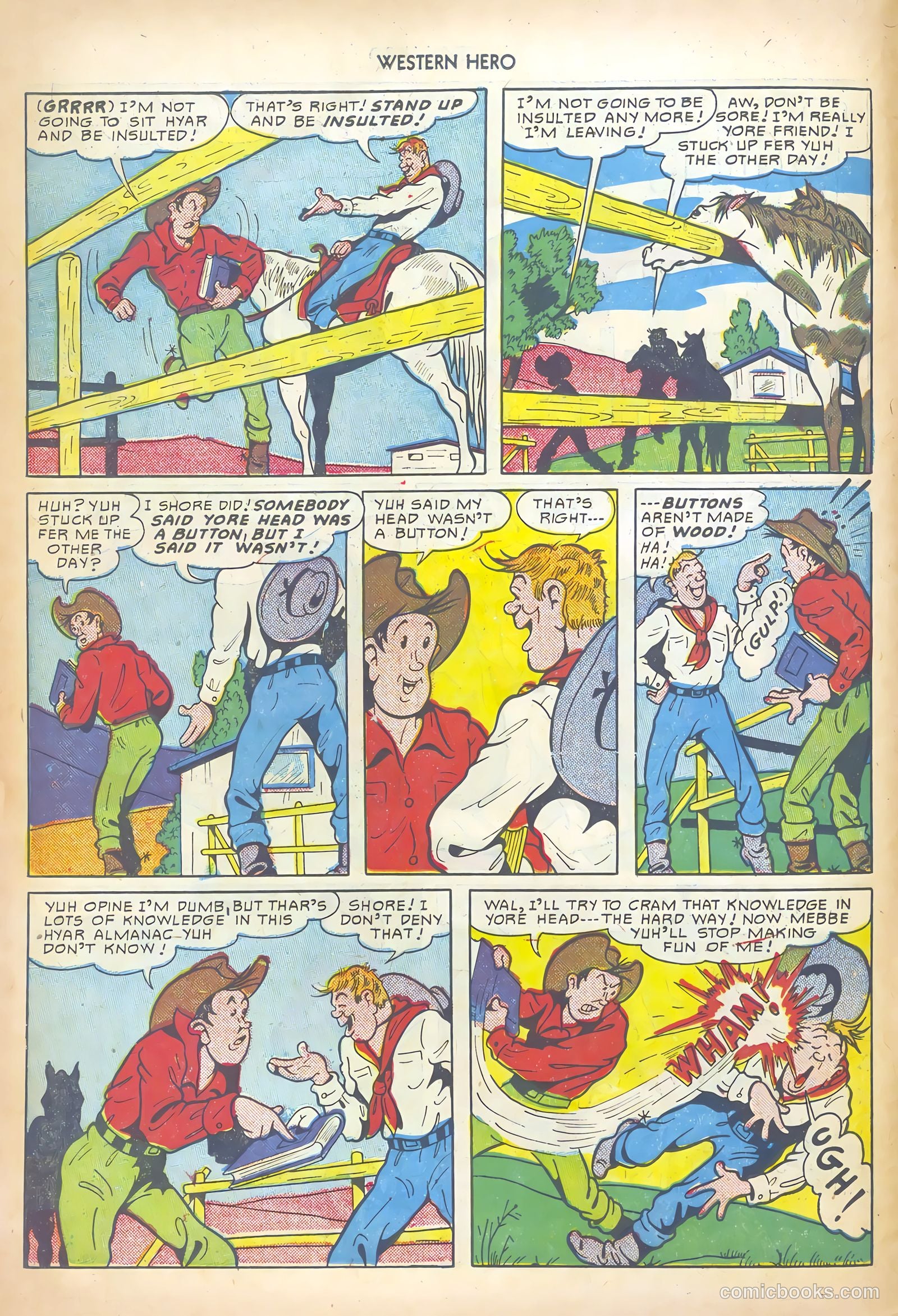 Western Hero #100 (1951) — page 14 of 52