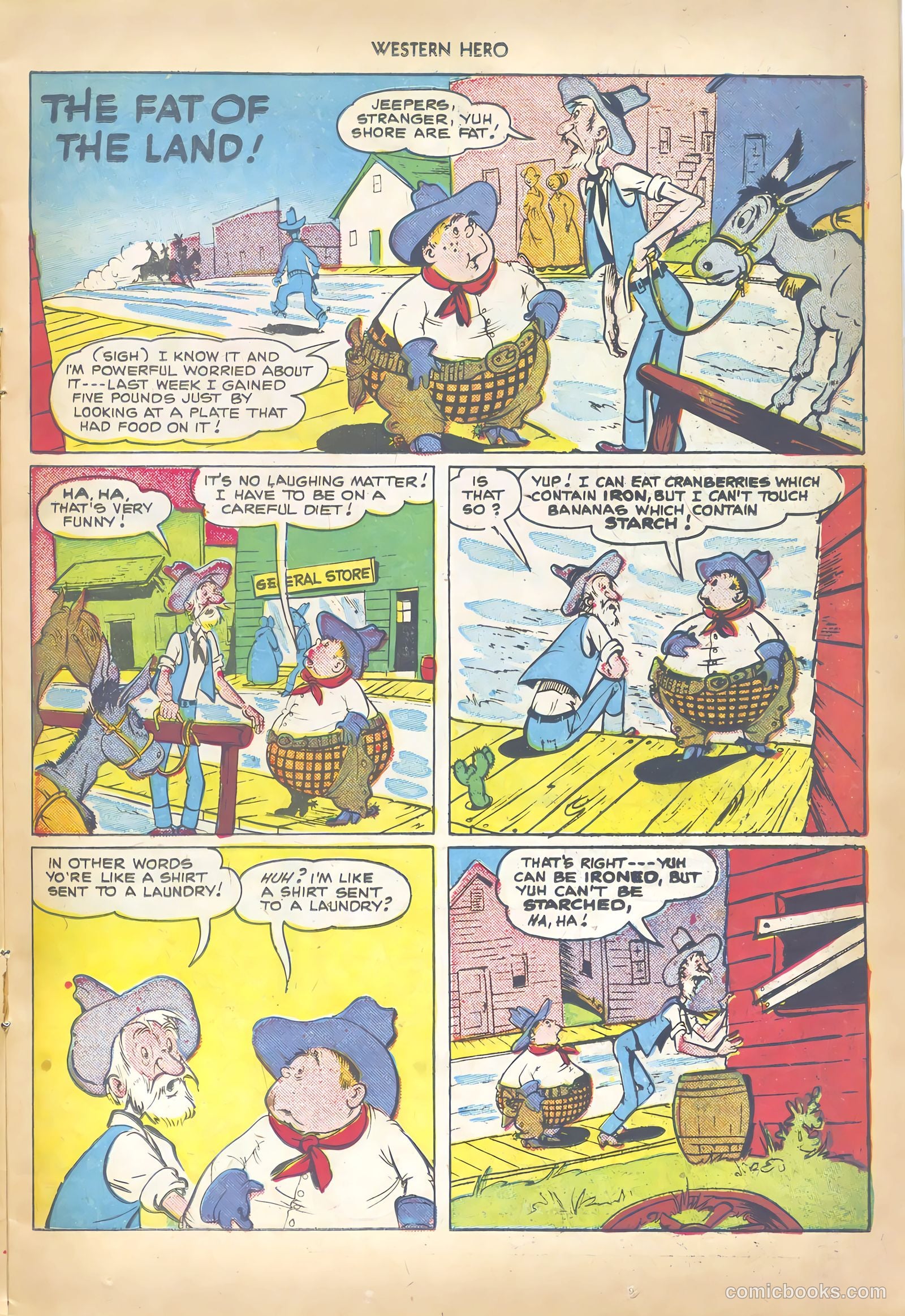 Western Hero #100 (1951) — page 23 of 52