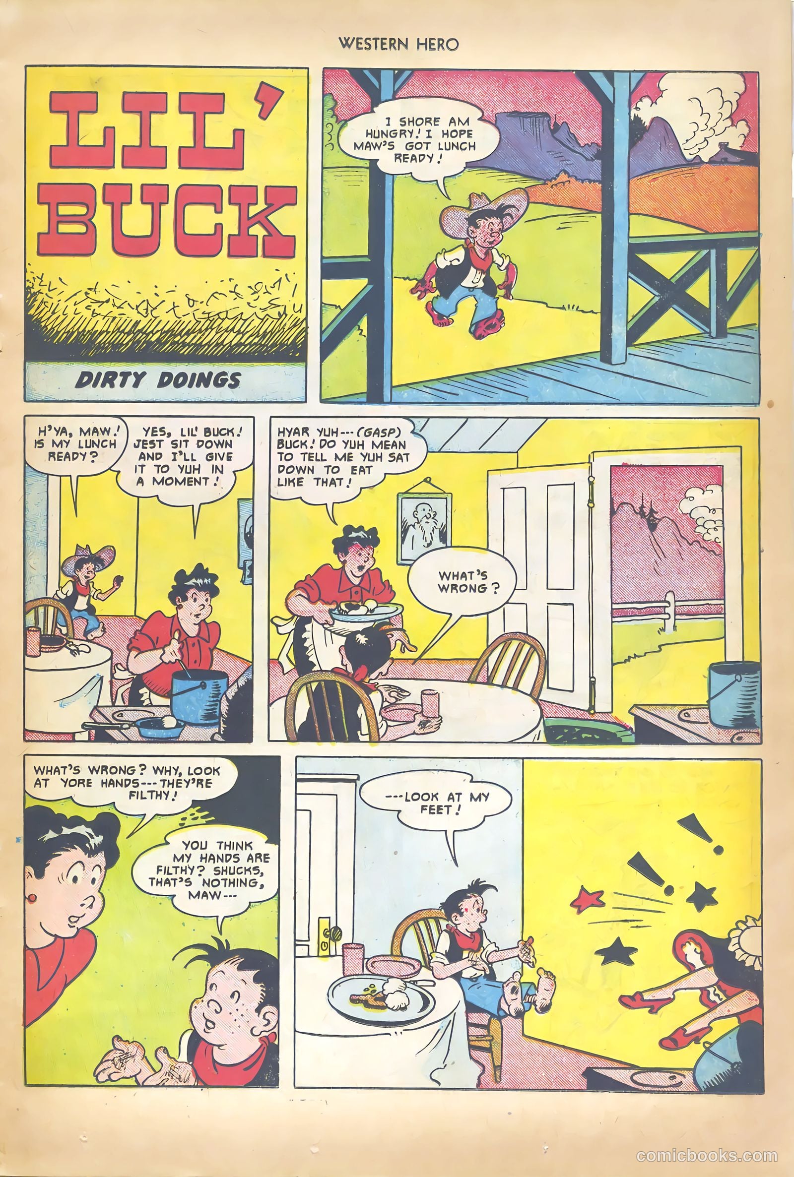 Western Hero #100 (1951) — page 25 of 52