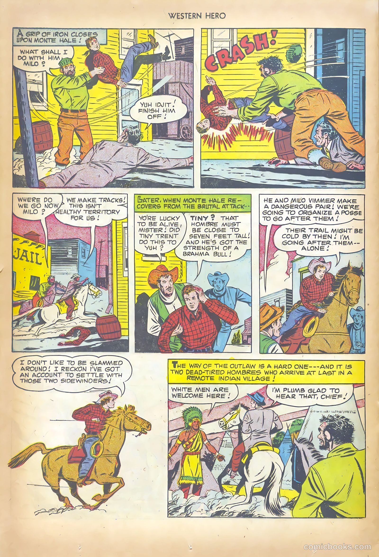 Western Hero #100 (1951) — page 28 of 52